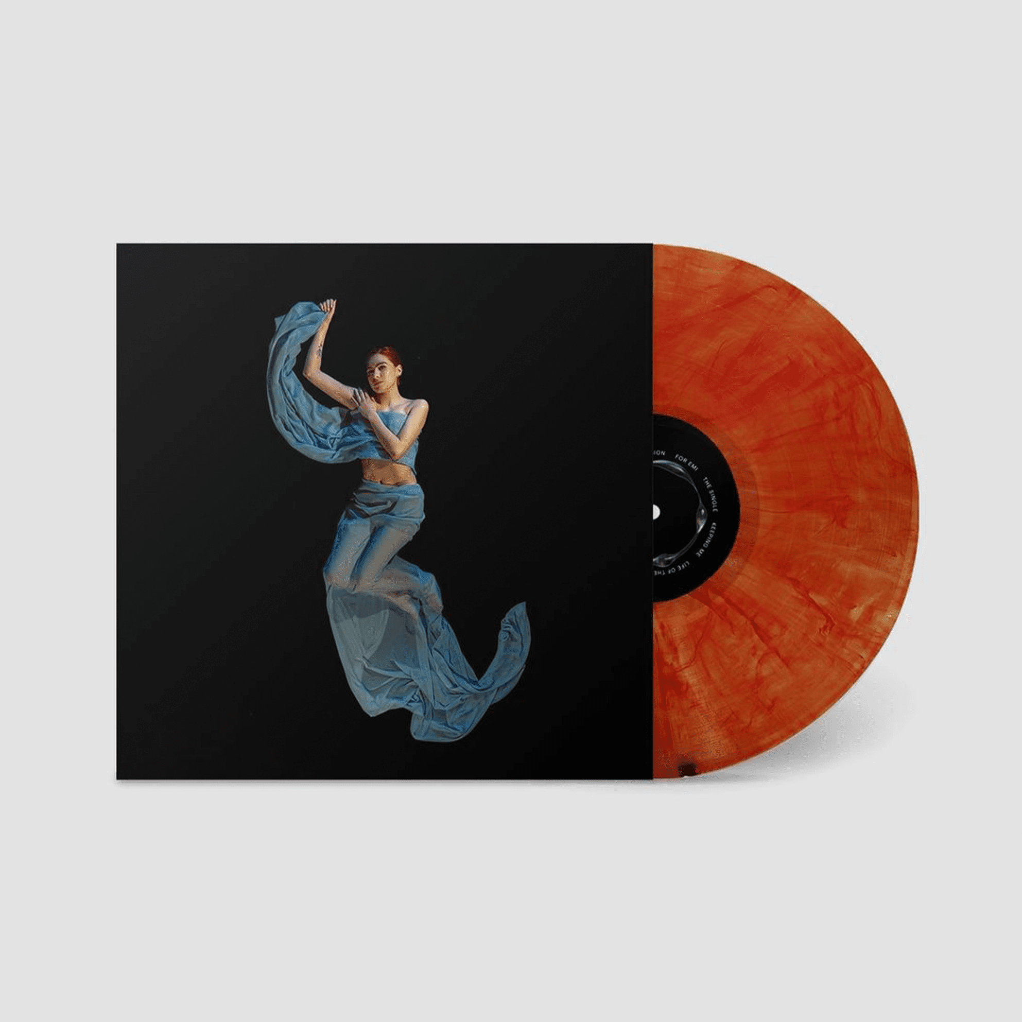 Human Human: Limited Translucent Blood Orange Swirl Vinyl LP