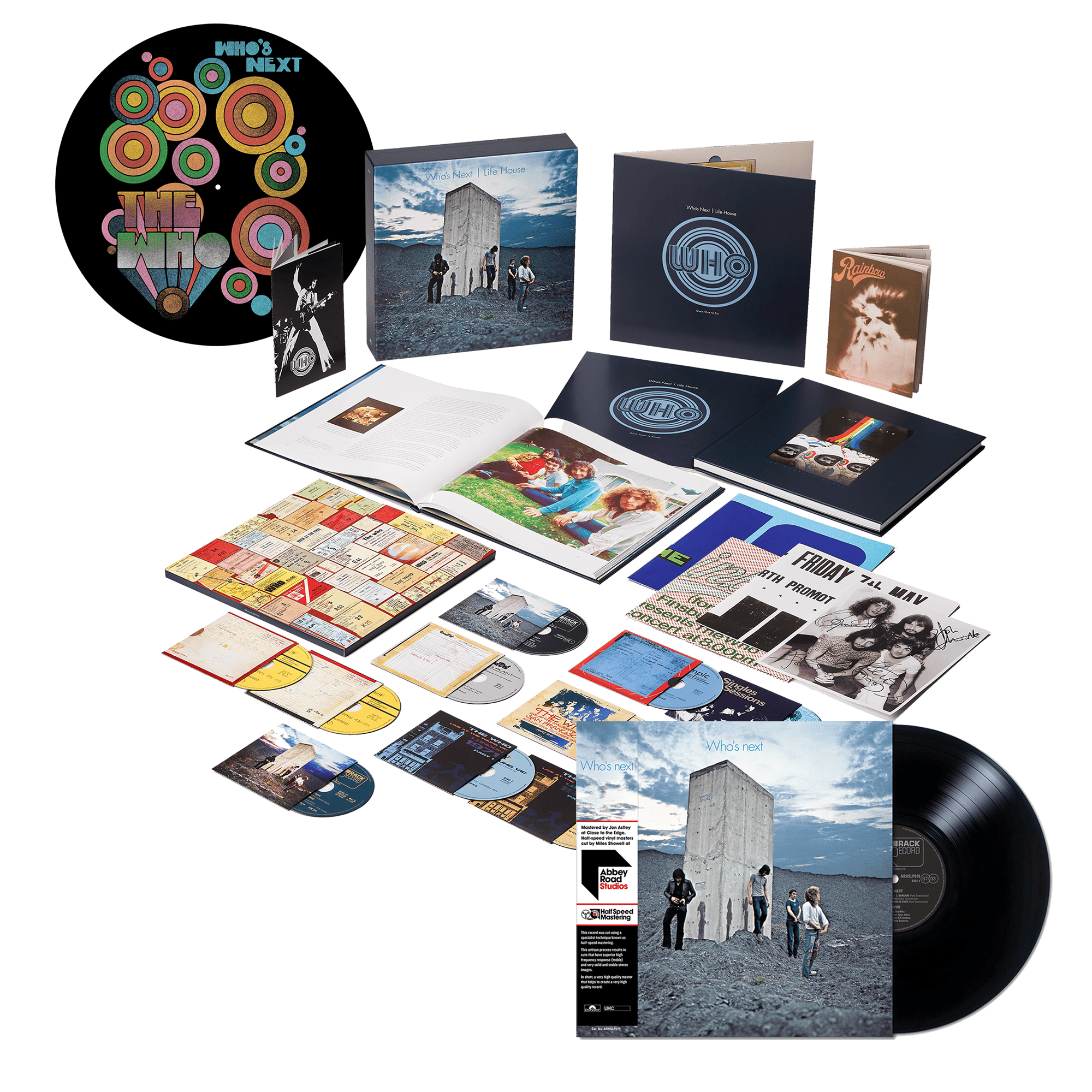 Who's Next (50th Anniversary): 10CD Box Set, Exclusive Half-Speed Master Vinyl LP + Slipmat