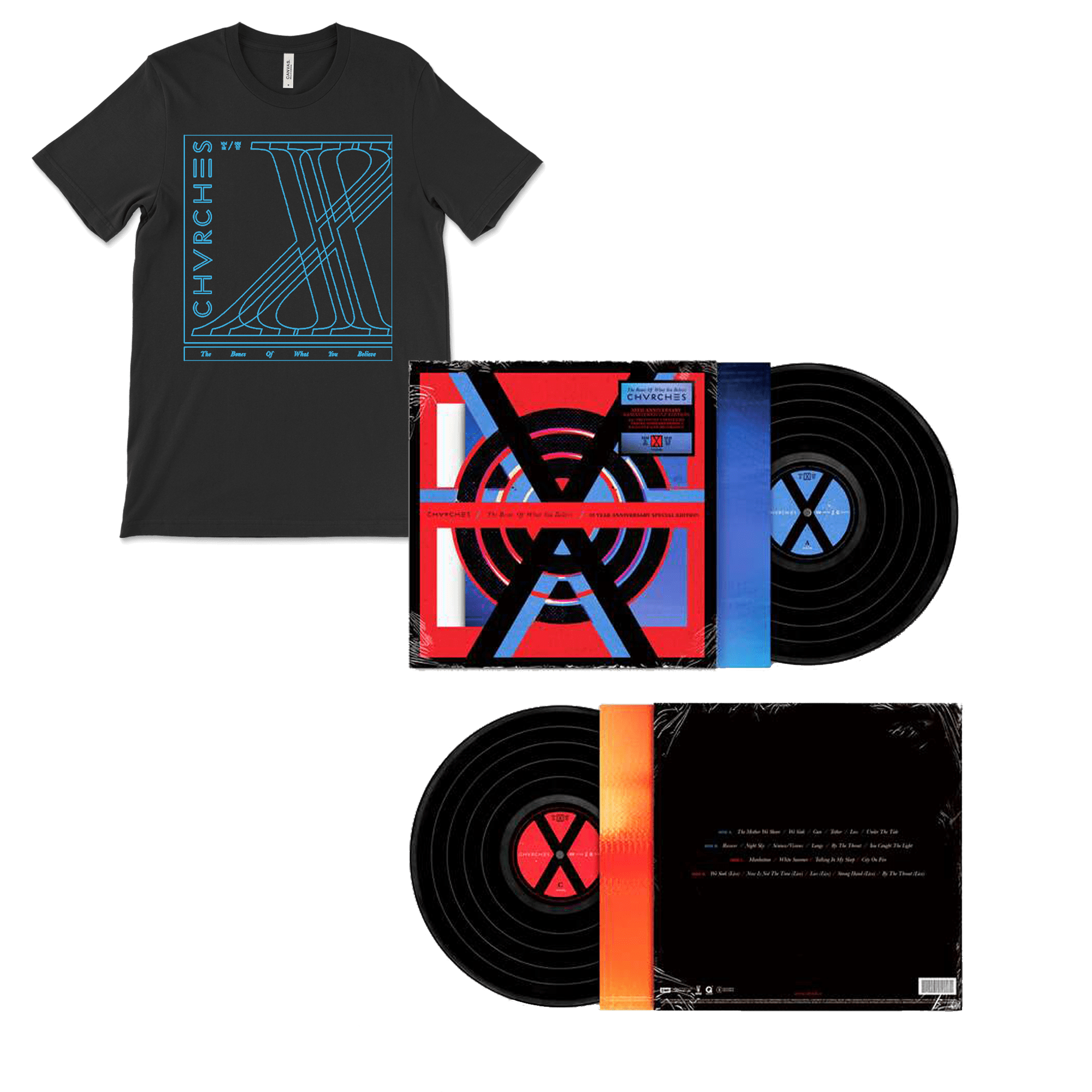 The Bones Of What You Believe (10th Anniversary Edition): Vinyl 2LP & Exclusive T-Shirt