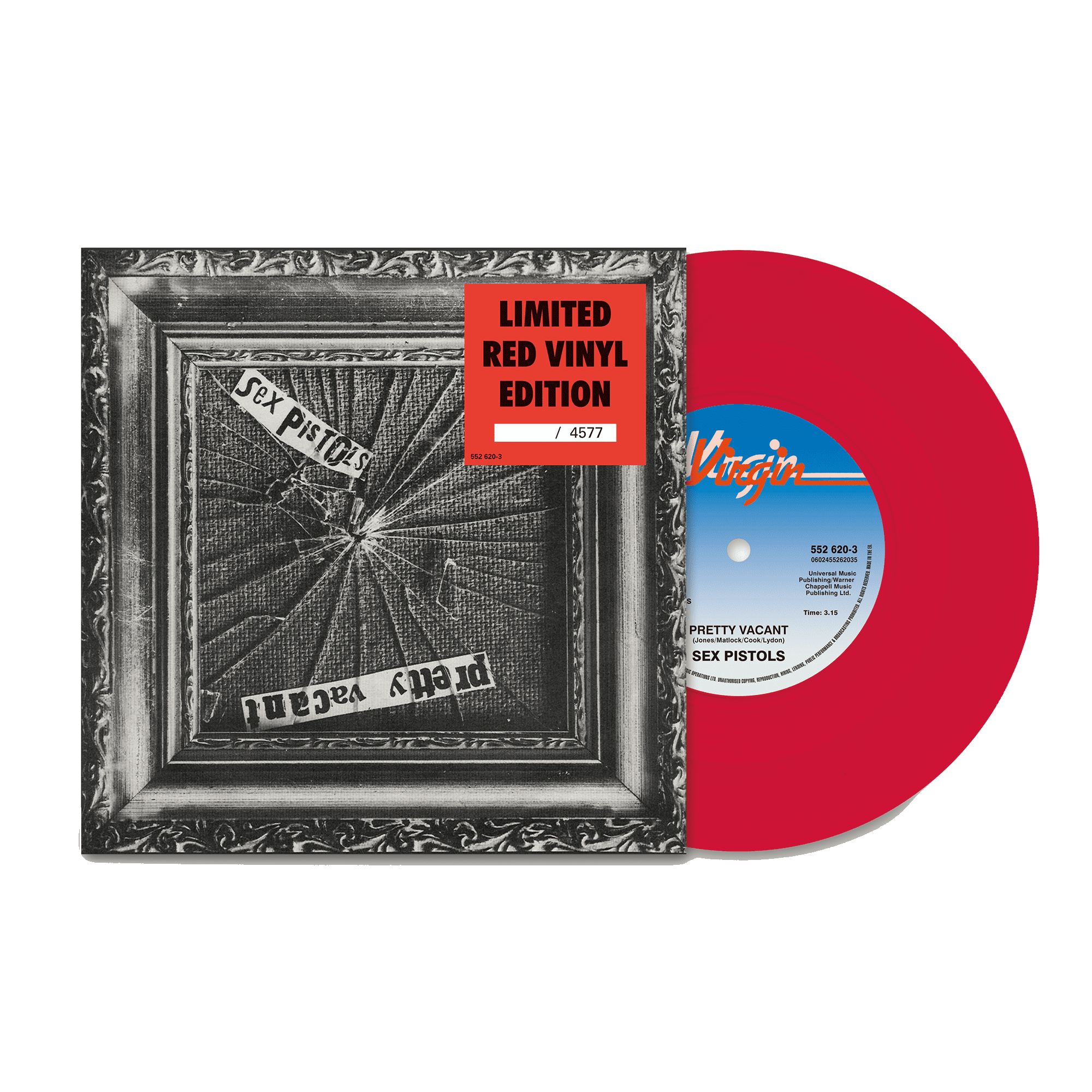 Pretty Vacant: Red Vinyl 7" Single
