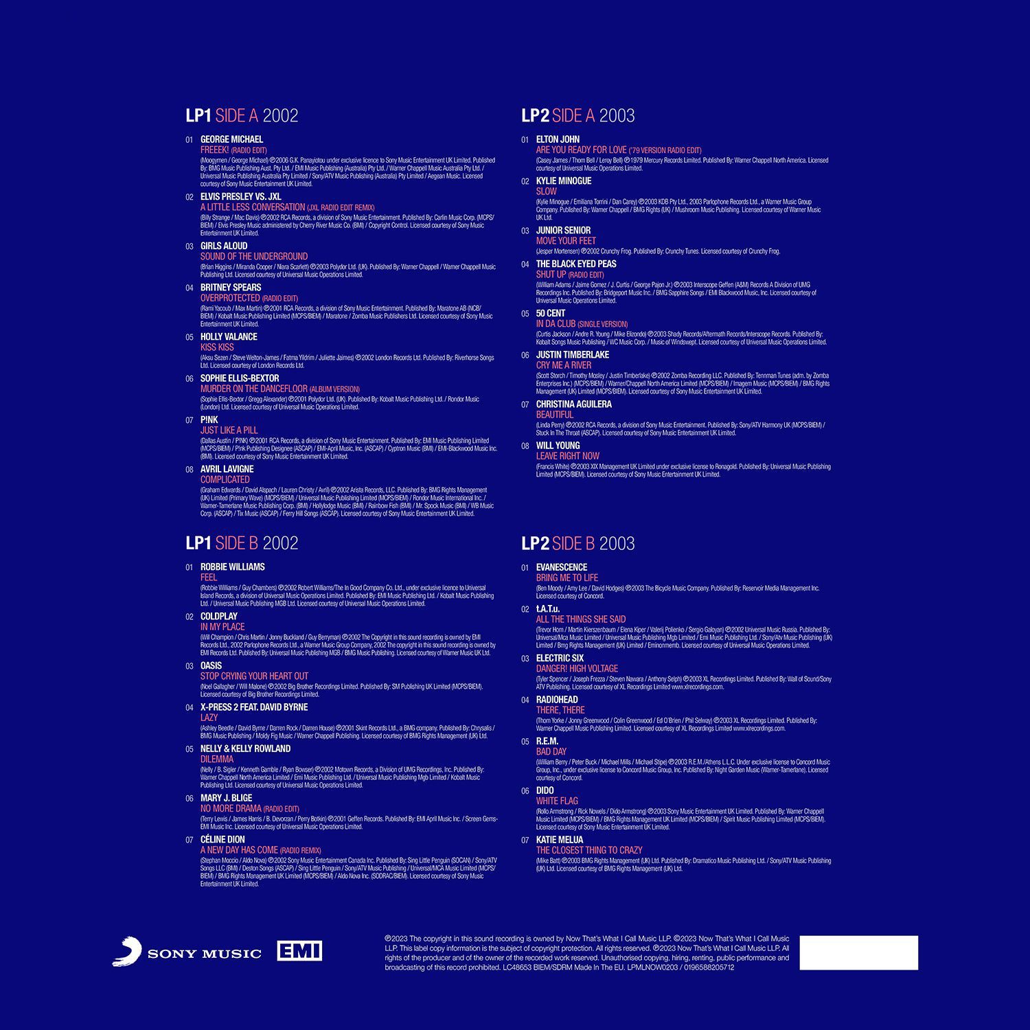 NOW - Millennium 2002 – 2003 (2LP) - Image 2