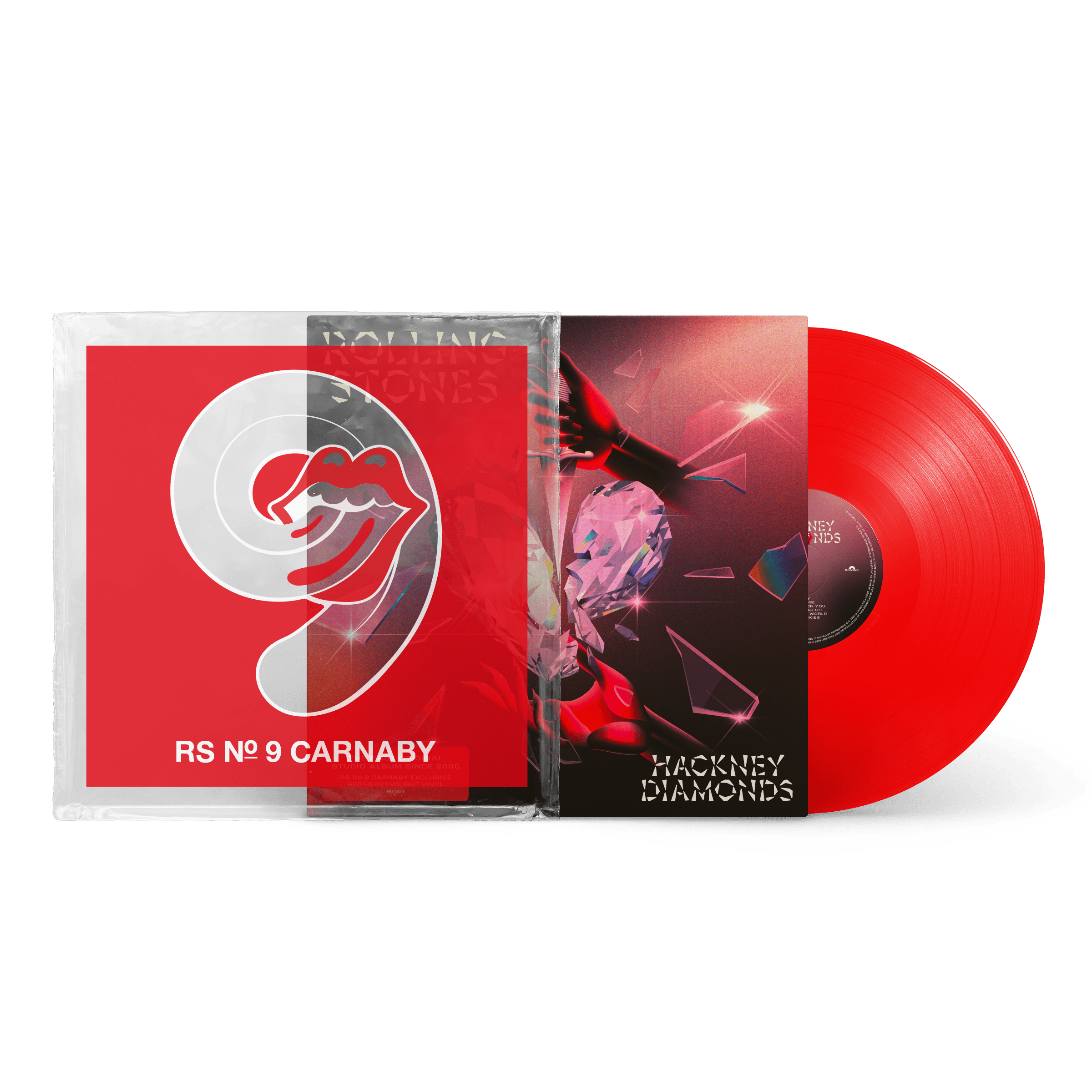 Hackney Diamonds: Limited 'RS No. 9 Carnaby' Edition Red Vinyl LP