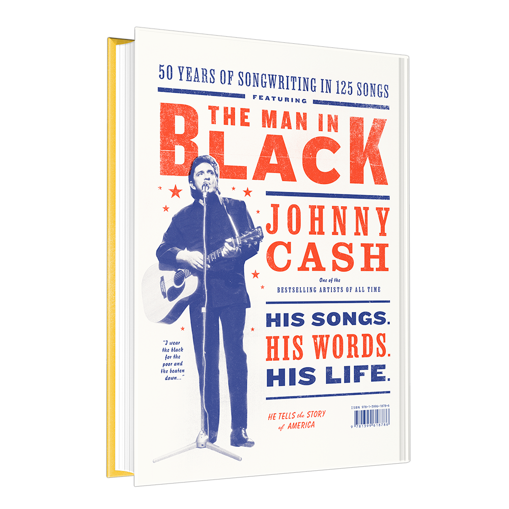 Johnny Cash - The Life in Lyrics: Hardback Book - Image 3