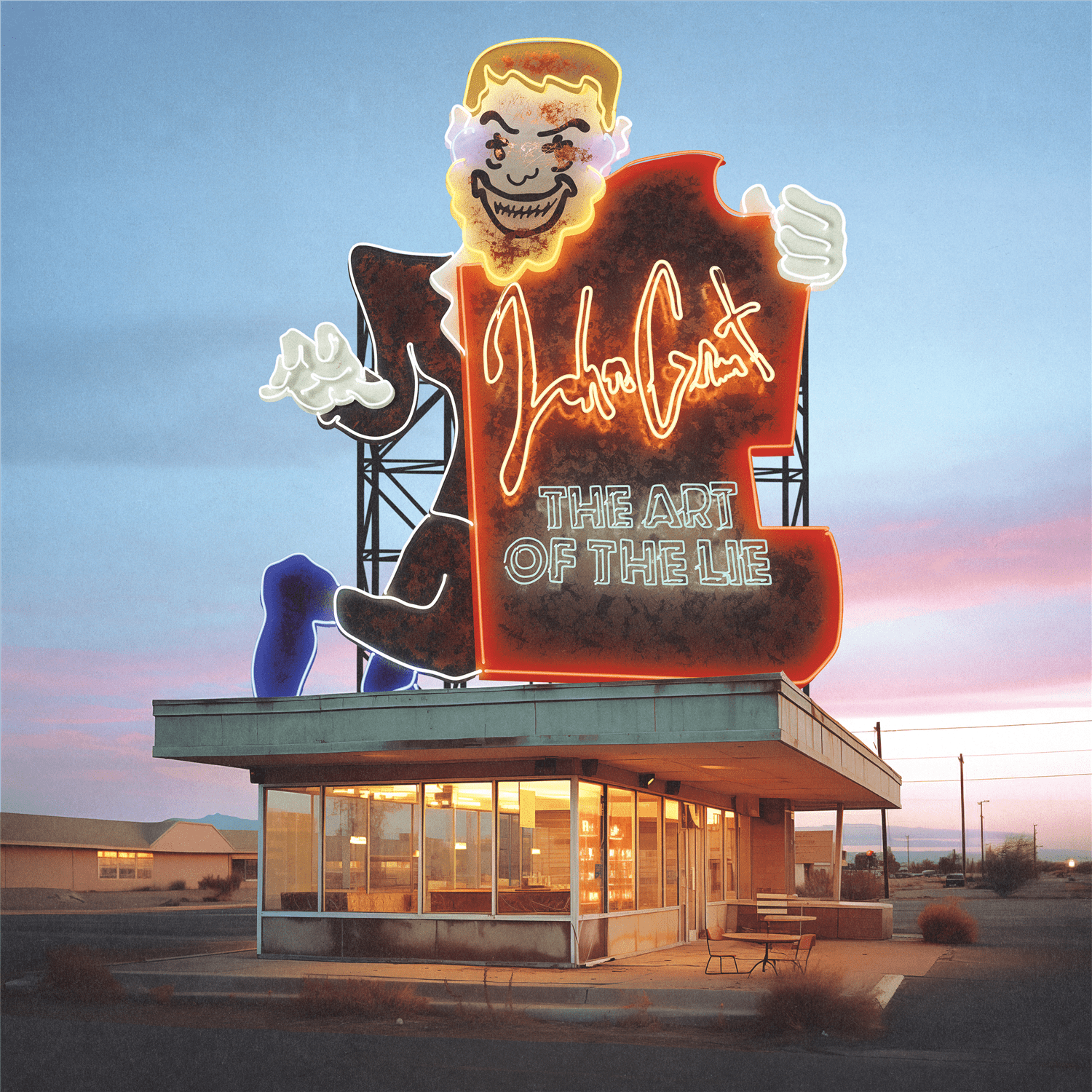 The Art Of The Lie: Limited Pink Vinyl 2LP + Signed Print - Image 3