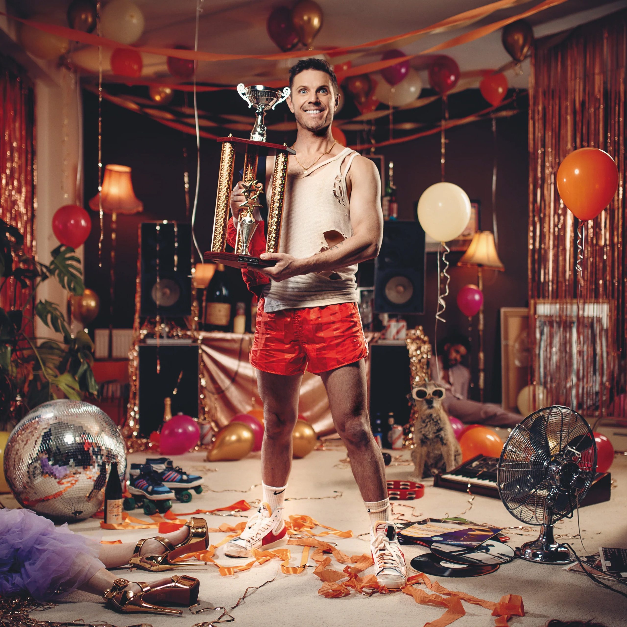 Last Man Dancing: Limited Clear Vinyl LP + Signed Postcard - Image 2