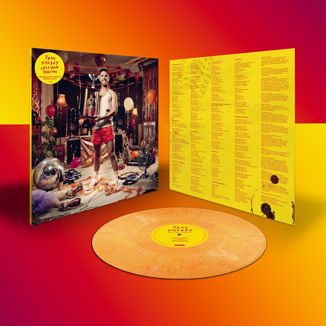 Last Man Dancing: Limited Deluxe Edition Orange Marble Vinyl LP + Signed Postcard