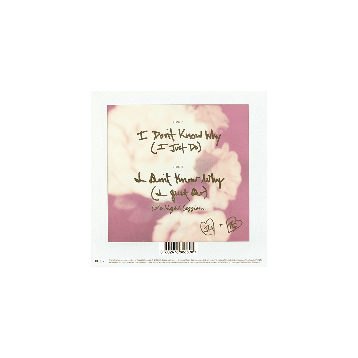 I Don't Know Why (I Just Do) - 7" Single - Image 2