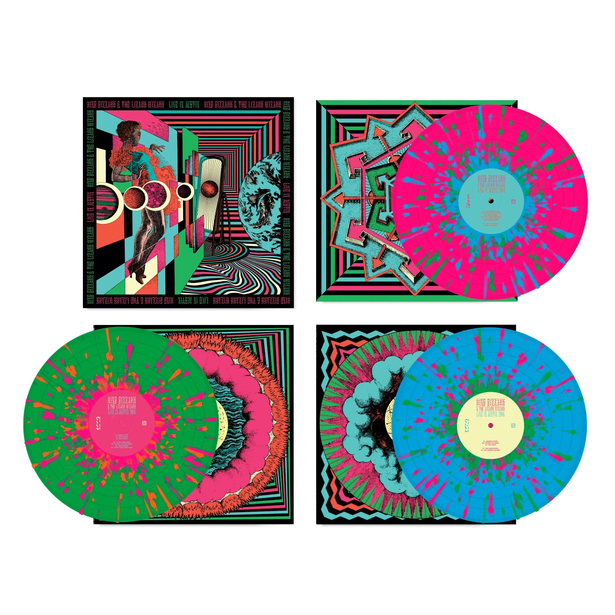 Live In Austin (Fuzz Club Official Bootleg): 3LP Colour Vinyl Box Set