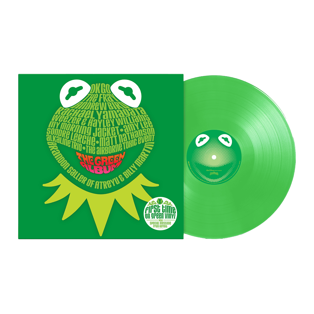The Muppets: The Green Album Vinyl LP