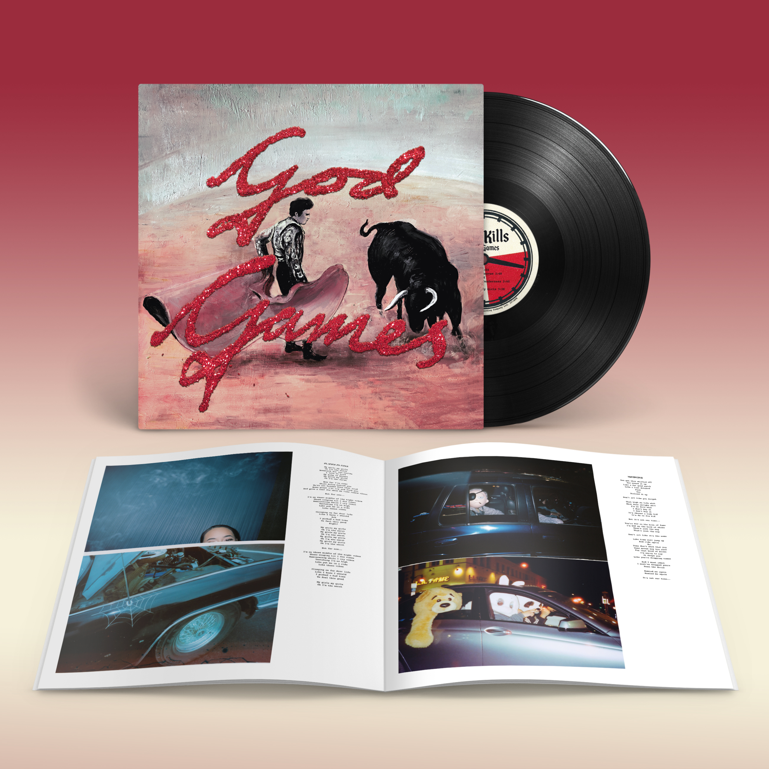 God Games: Vinyl LP + Limited Signed Print - Image 2