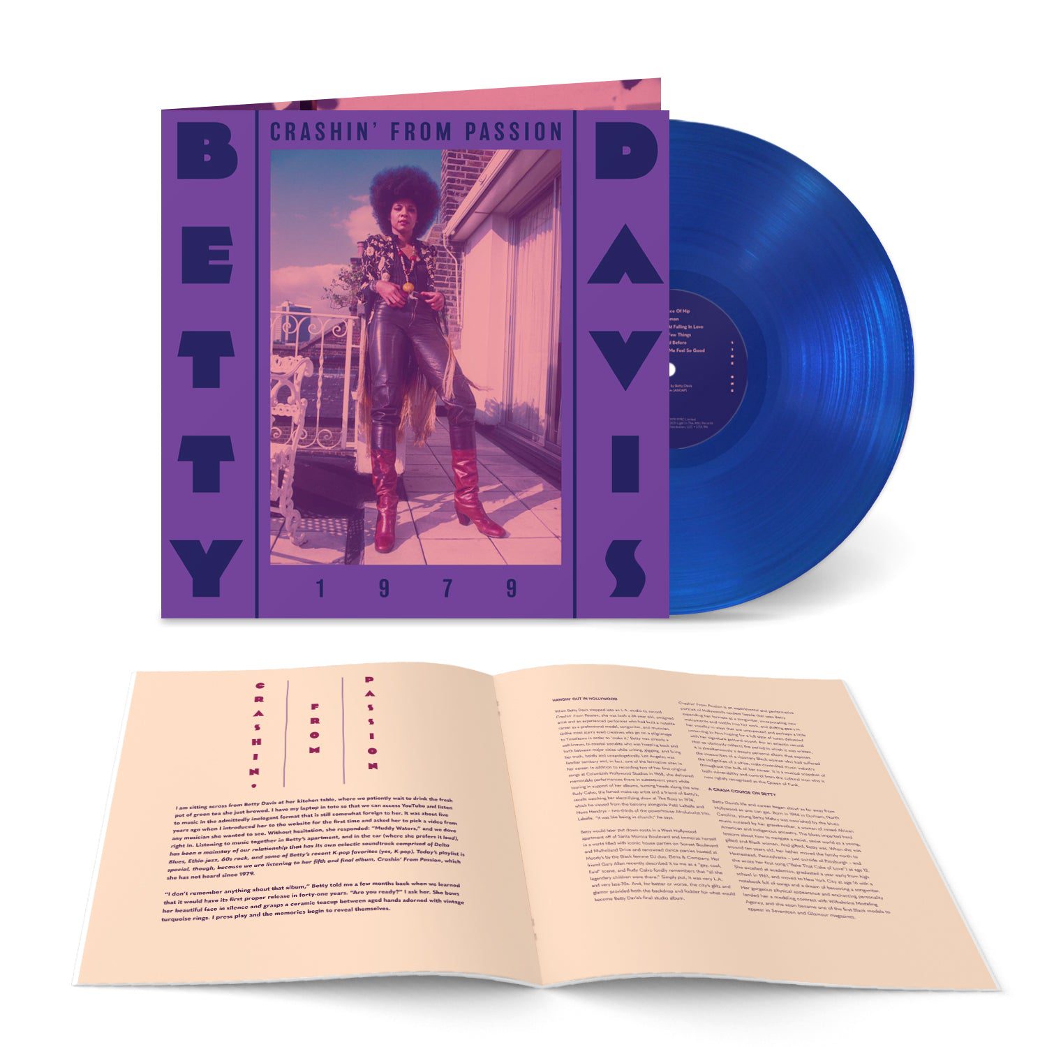 Crashin?? From Passion : Limited Clear Blue Vinyl LP