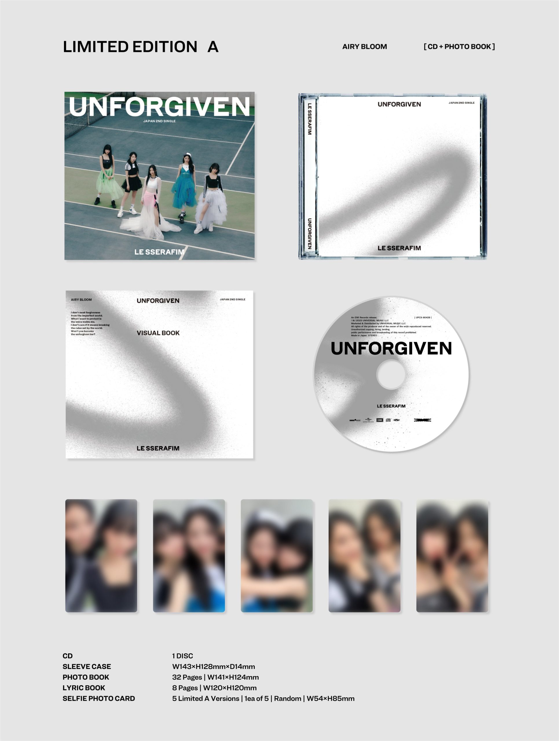 UNFORGIVEN: CD + Photobook (Limited Edition A) - Image 2