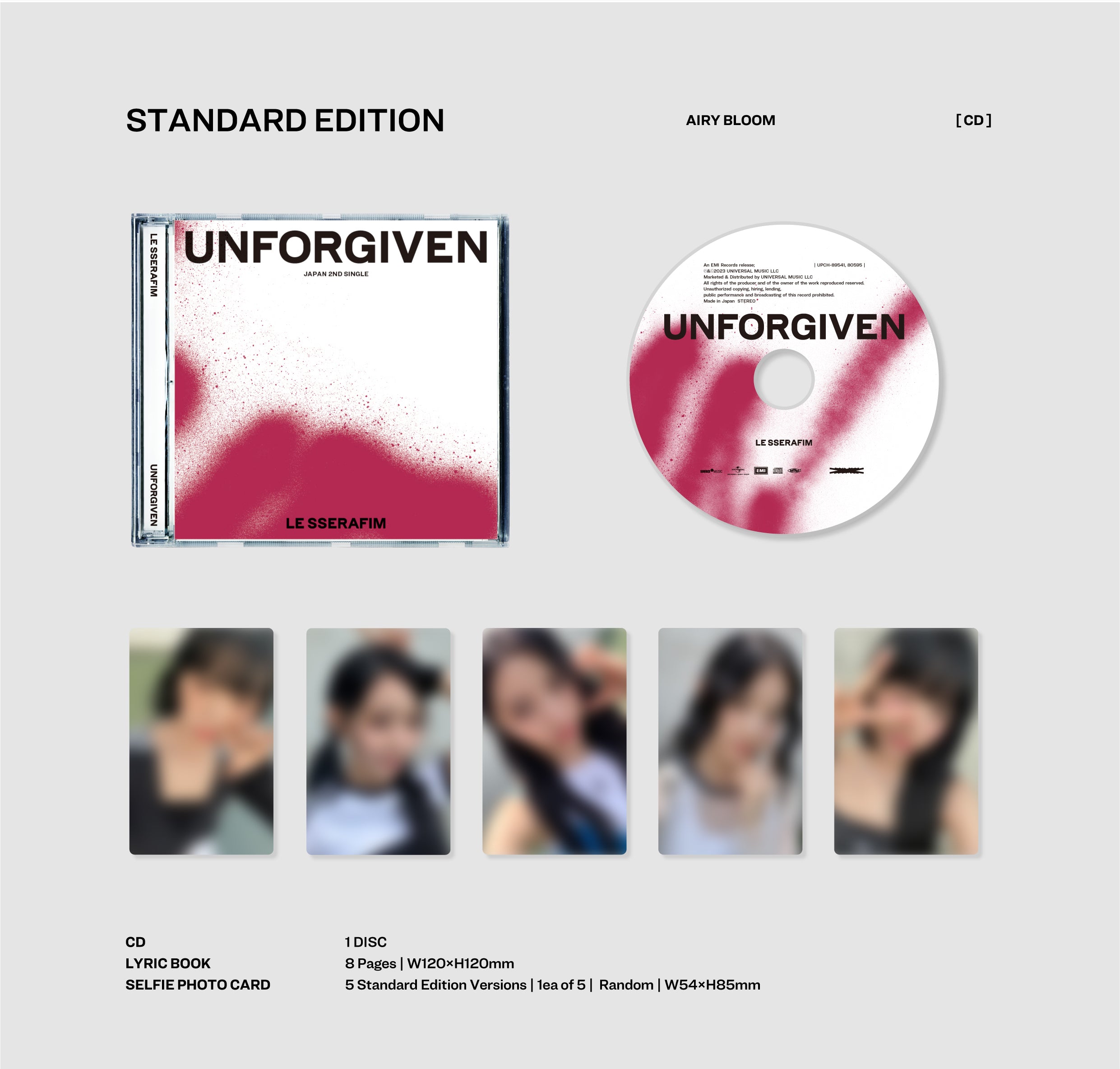 UNFORGIVEN: CD (Standard Edition - Limited Press) - Image 2