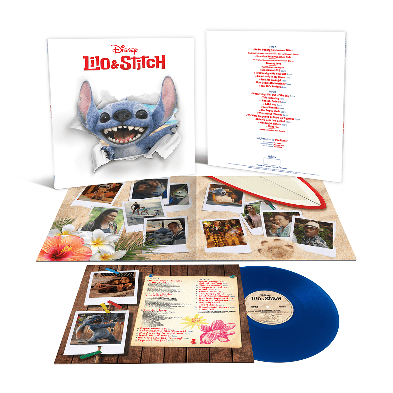 Lilo & Stitch OST: Translucent Blue Vinyl LP - Image 2