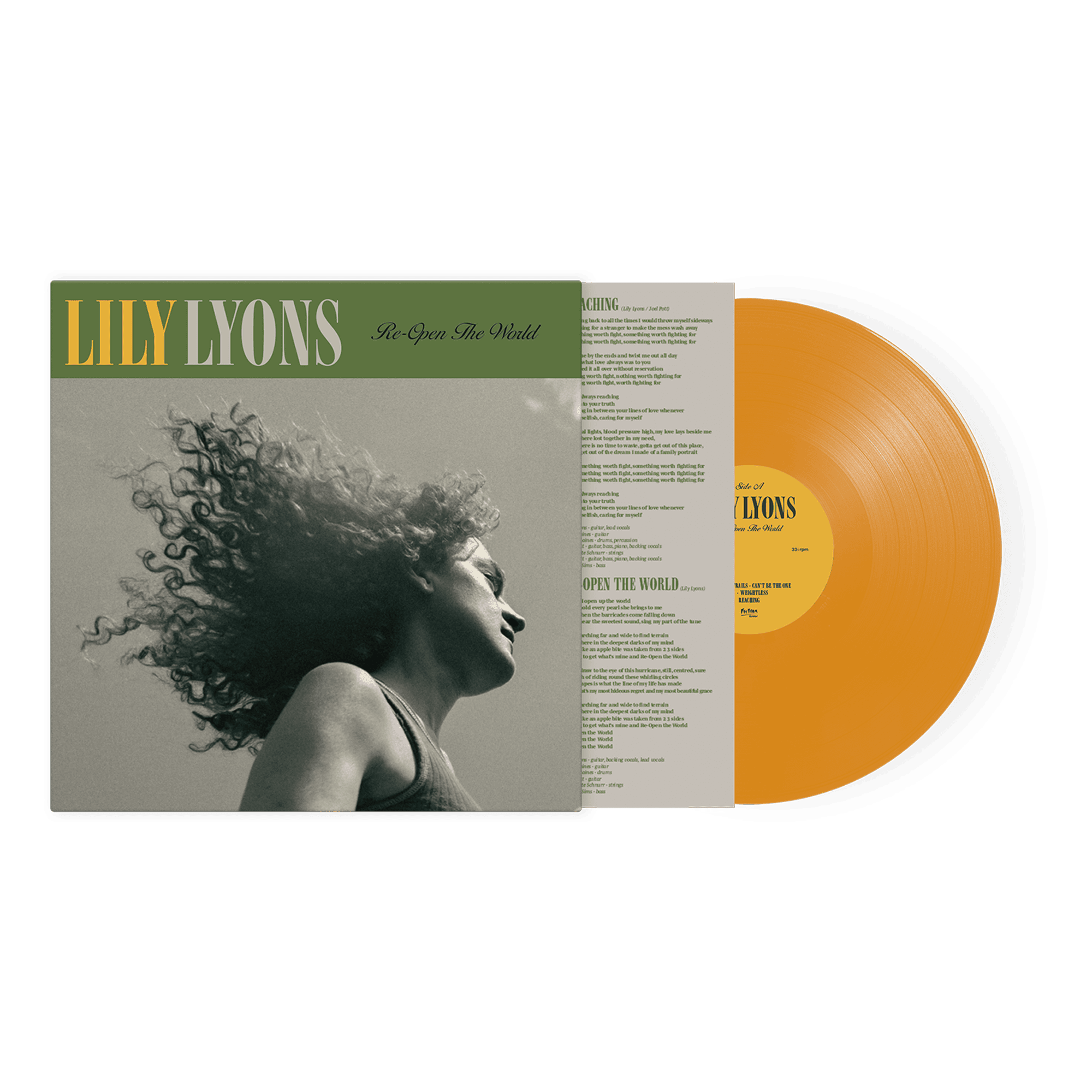 Re-Open the World: Limited Orange Vinyl