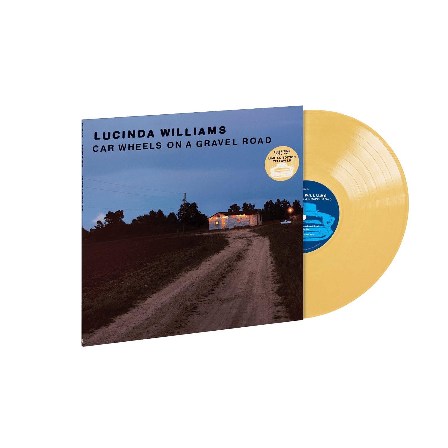 Car Wheels On A Gravel Road: Exclusive Yellow Vinyl LP