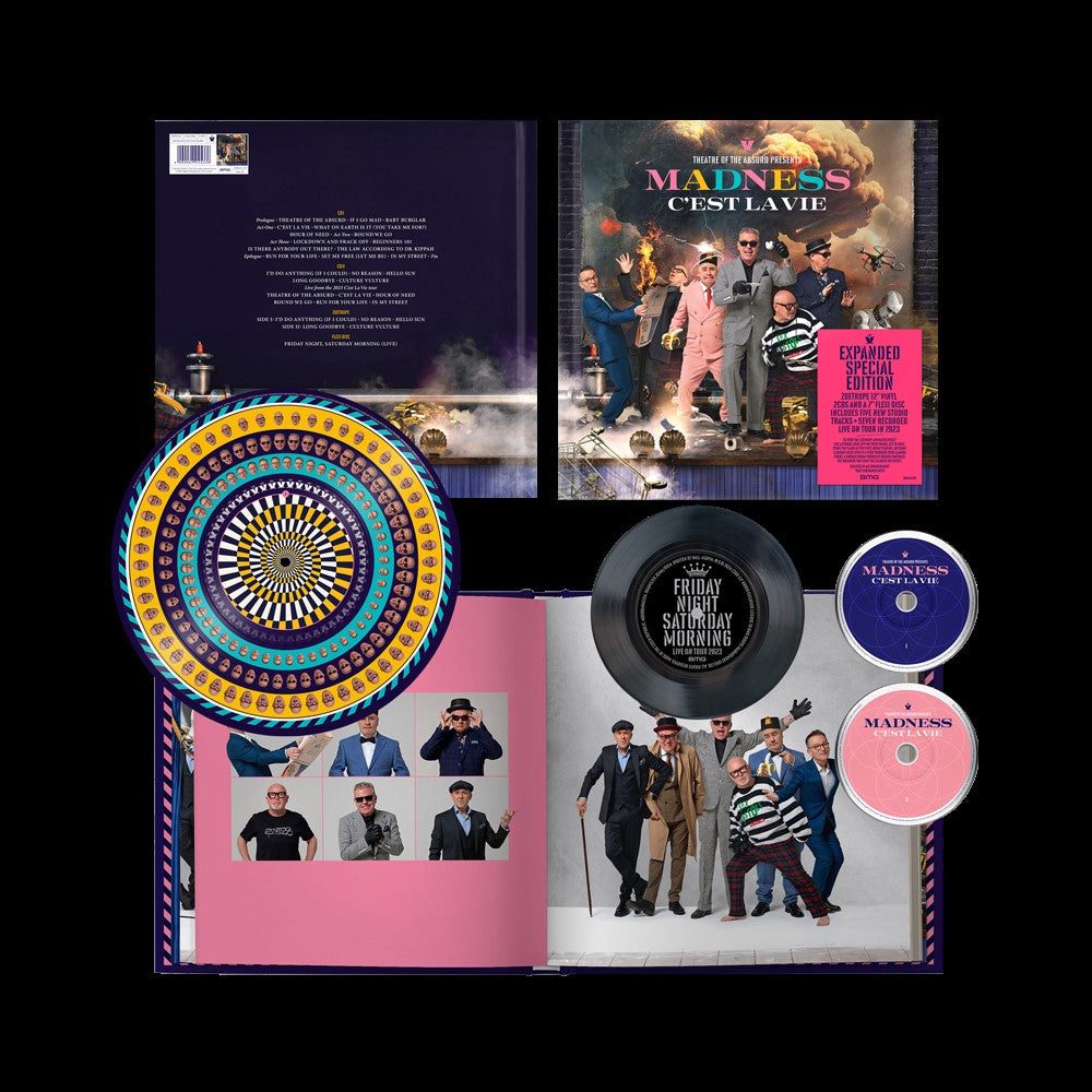 Theatre of the Absurd Presents C’est La Vie (Enhanced Edition): Deluxe Zoetrope Vinyl LP, 2CD + Flexi Disc Bookpack