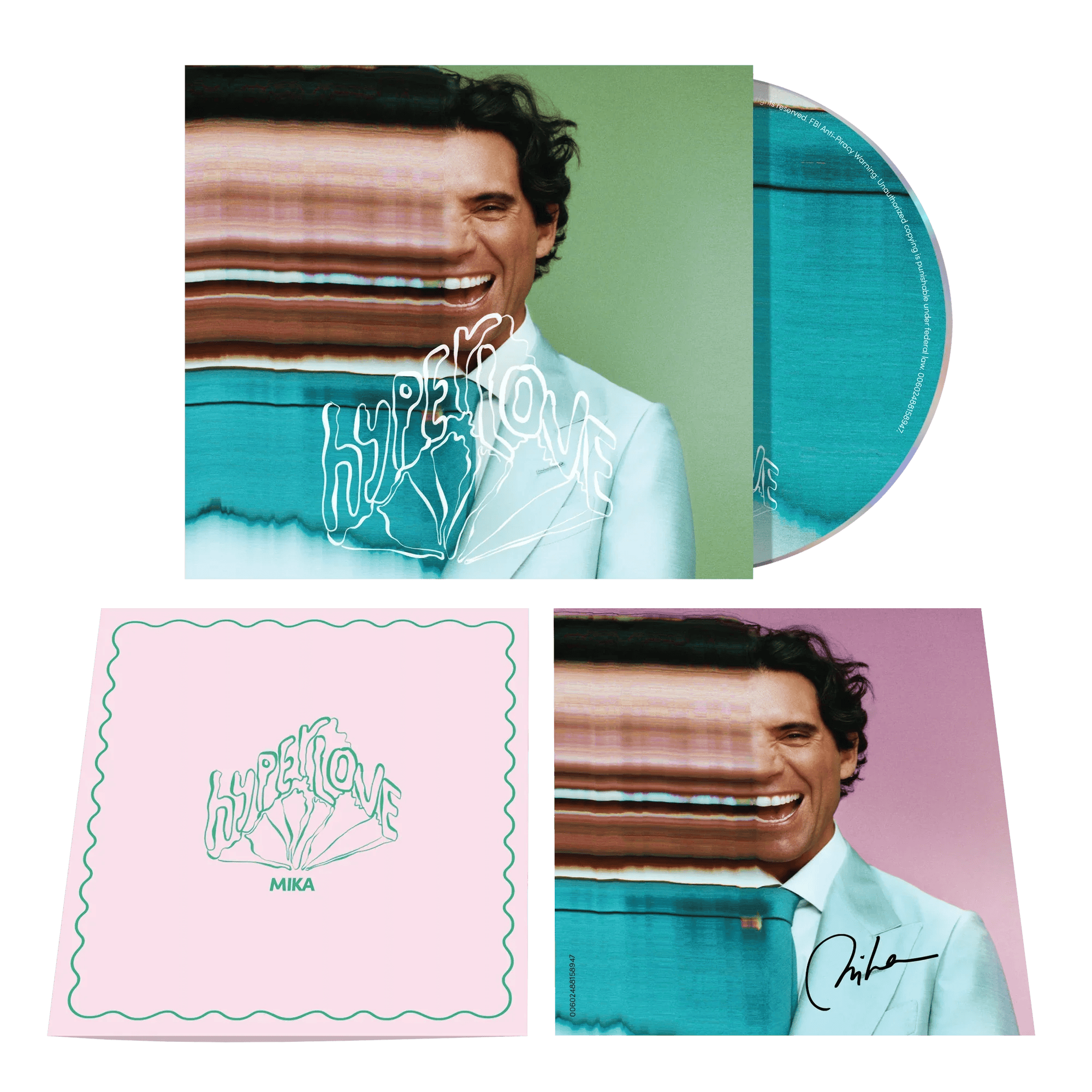 Hyperlove CD + Signed Art Card