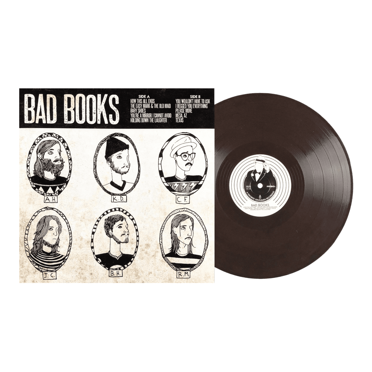 Bad Books: Eco-Mix Vinyl LP