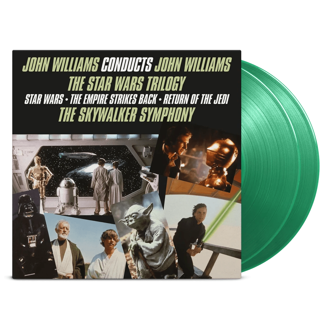 John Williams Conducts The Star Wars Trilogy: Green Vinyl 2LP