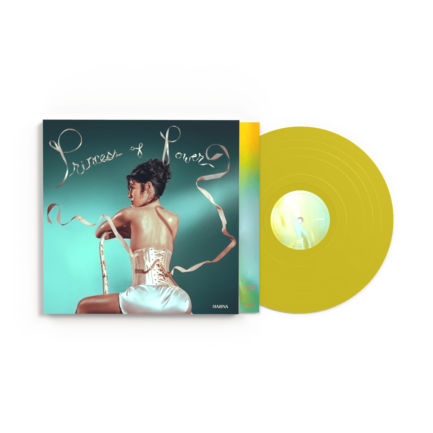 PRINCESS OF POWER: Butterfly Yellow EcoRecord Vinyl LP