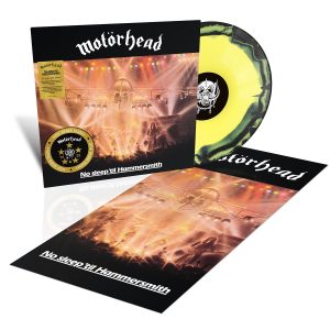 No Sleep 'Til Hammersmith: Yellow & Black Splatter Vinyl LP