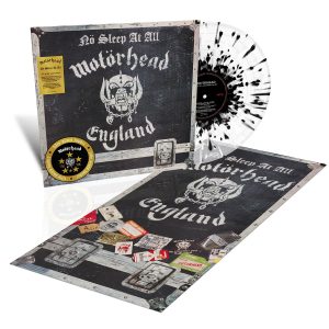 No Sleep At All: Clear with Black and White Splatter Vinyl LP