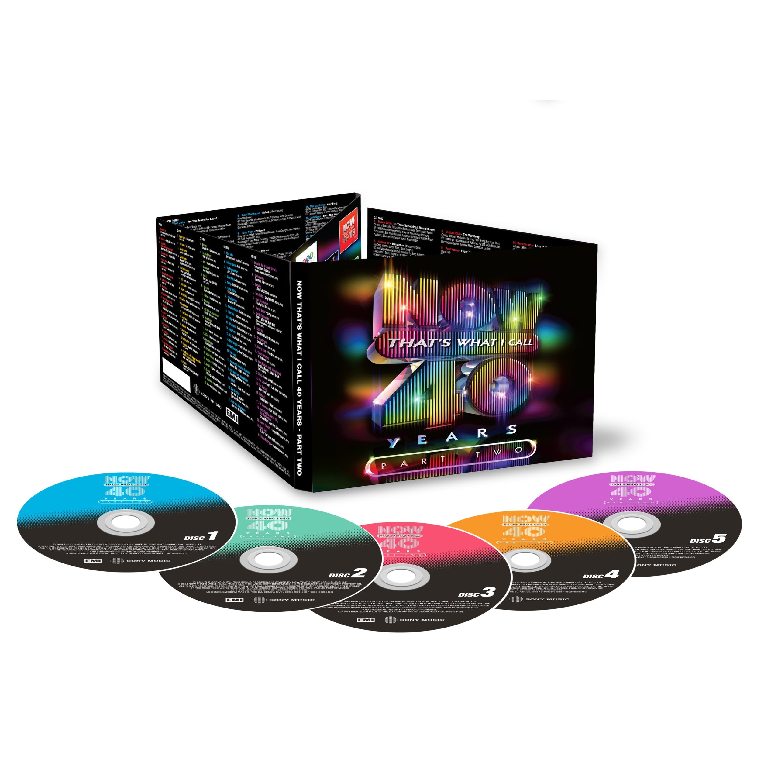NOW That's What I Call 40 Years - Part Two (5CD)
