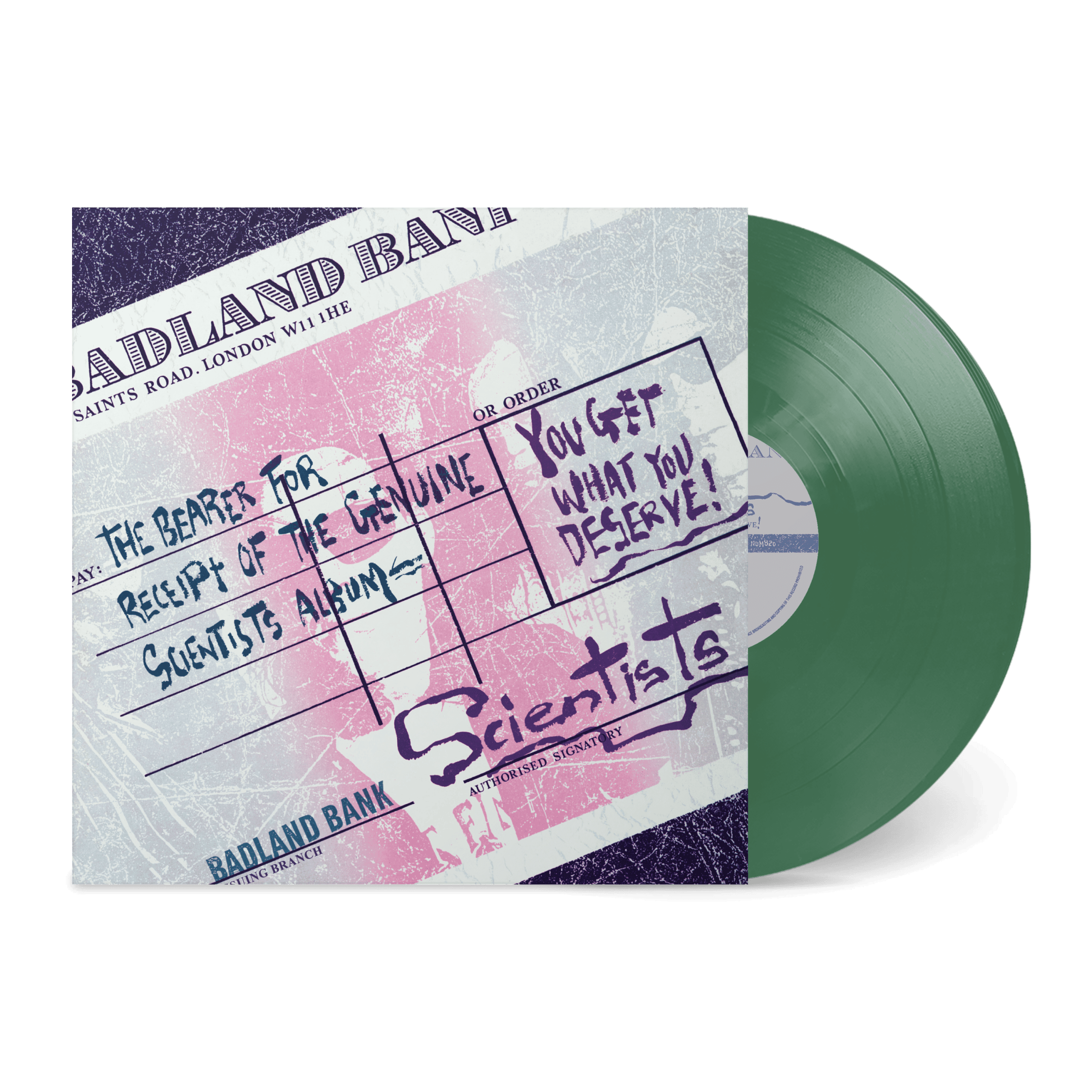 You Get What You Deserve: Limited Green Opaque Vinyl LP