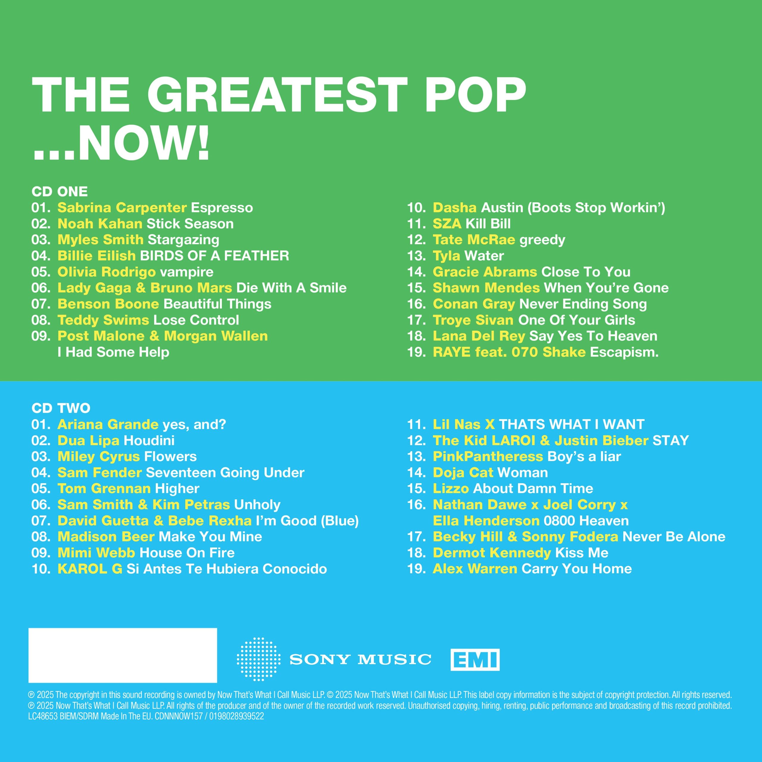 NOW That's What I Call… Pop! (2CD) - Image 2