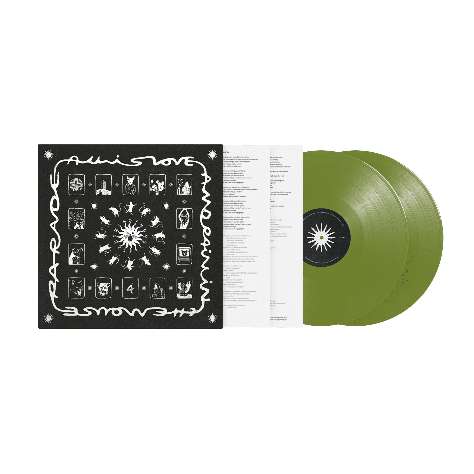 All Is Love and Pain in the Mouse Parade Limited Edition 2LP Vinyl