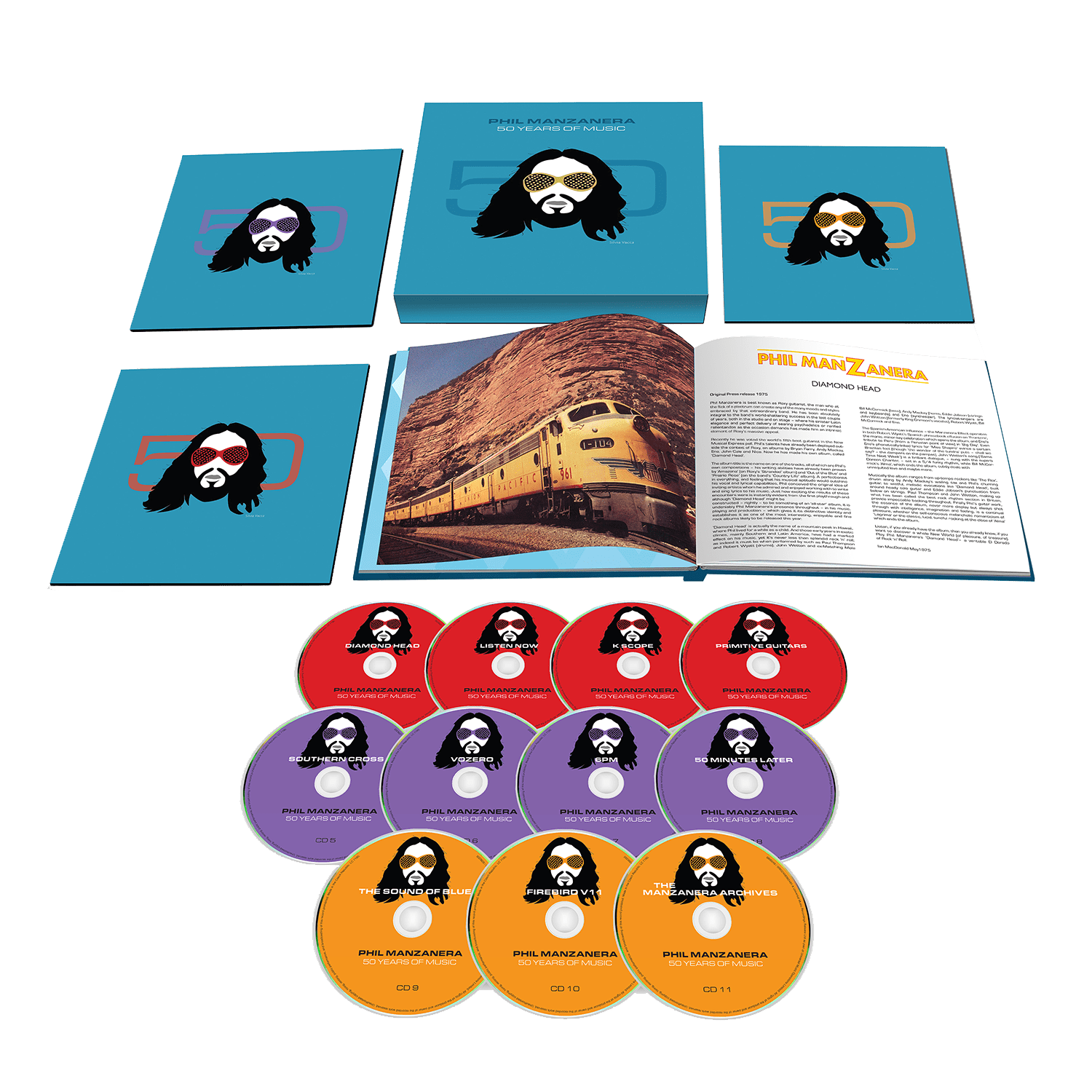 50 Years Of Music (1975 - 1982 Rarities): 11CD Box Set
