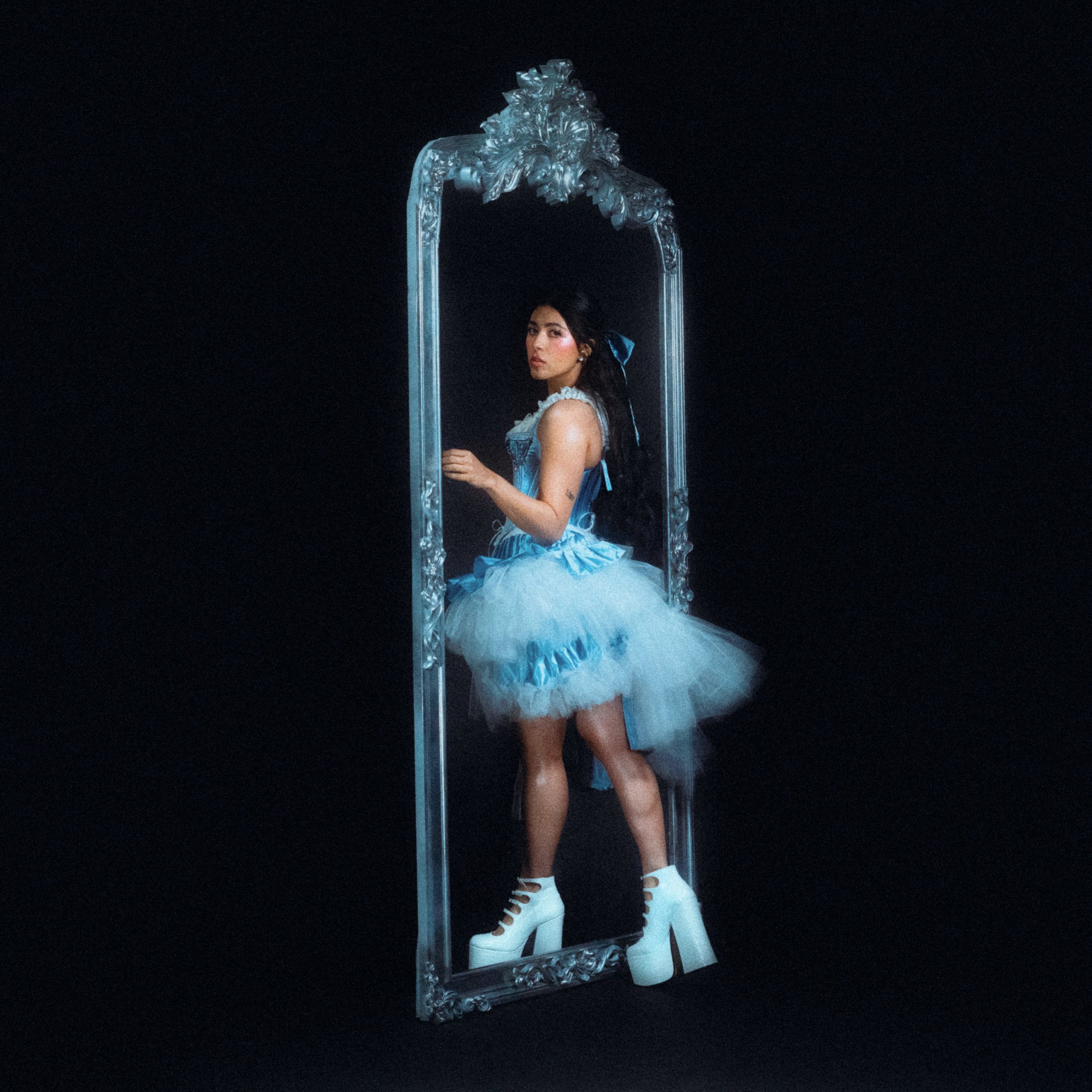 Mirror Starts Moving Without Me: Crystal Clear Vinyl LP - Image 2