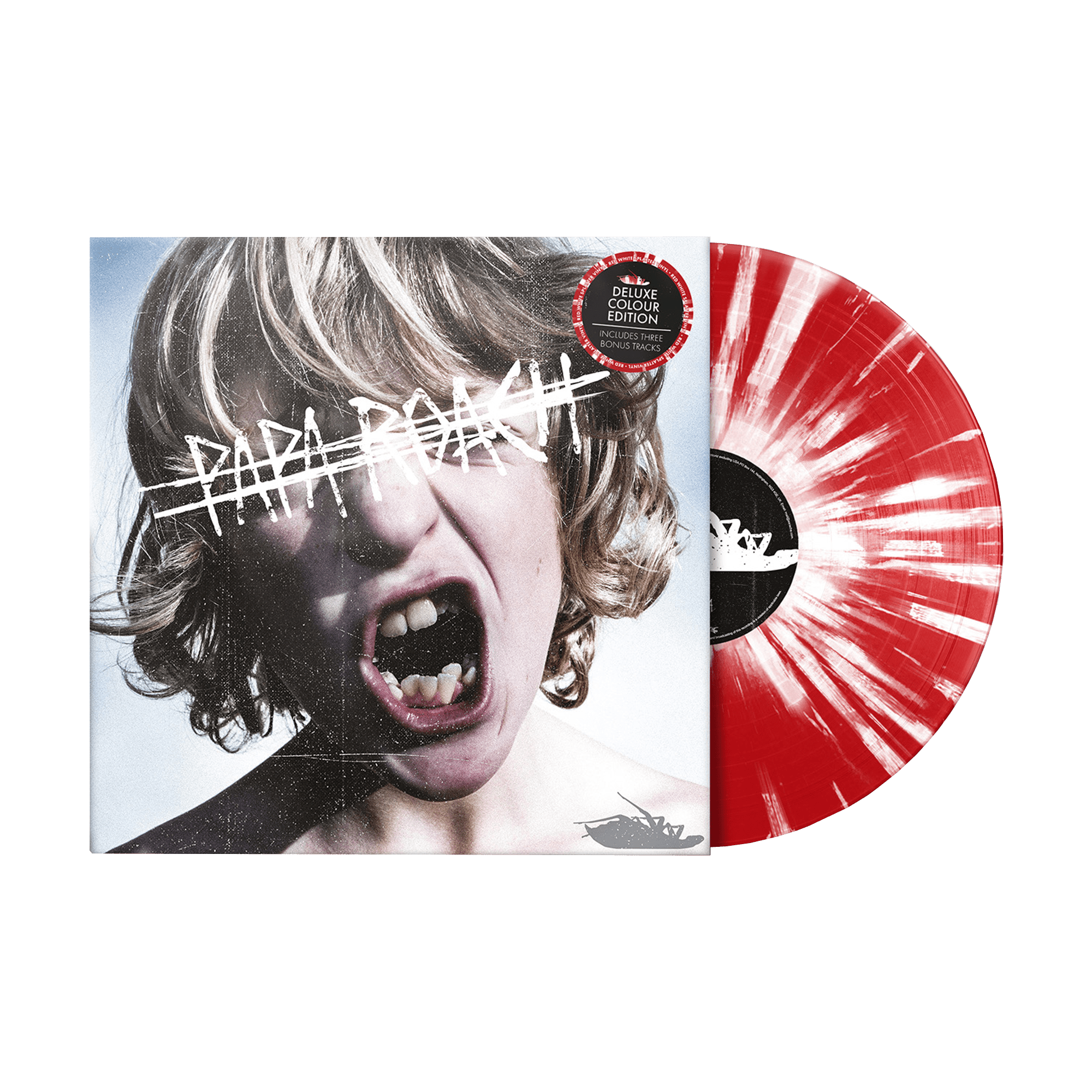 Crooked Teeth: Limited Red w White Splatter Vinyl LP