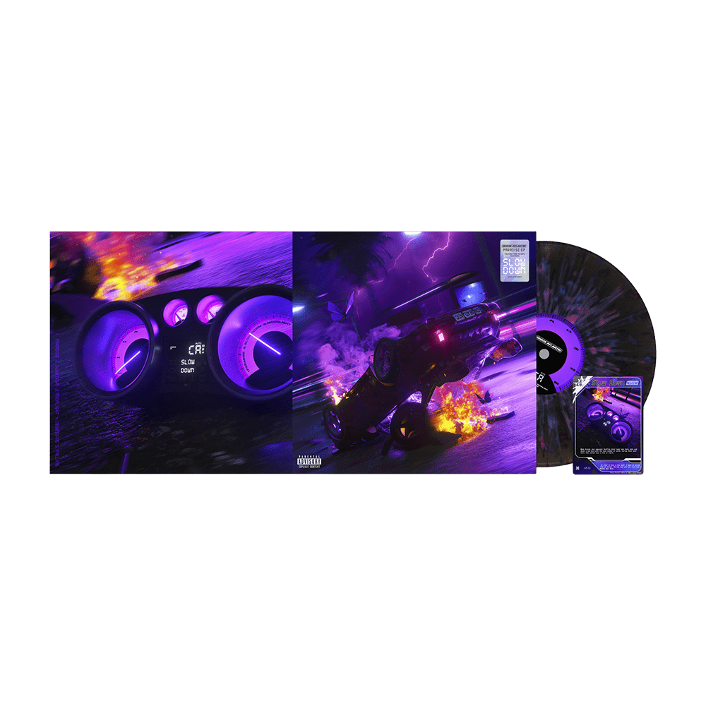 Paradise: Pink & Blue Splatter Black Ice Vinyl LP