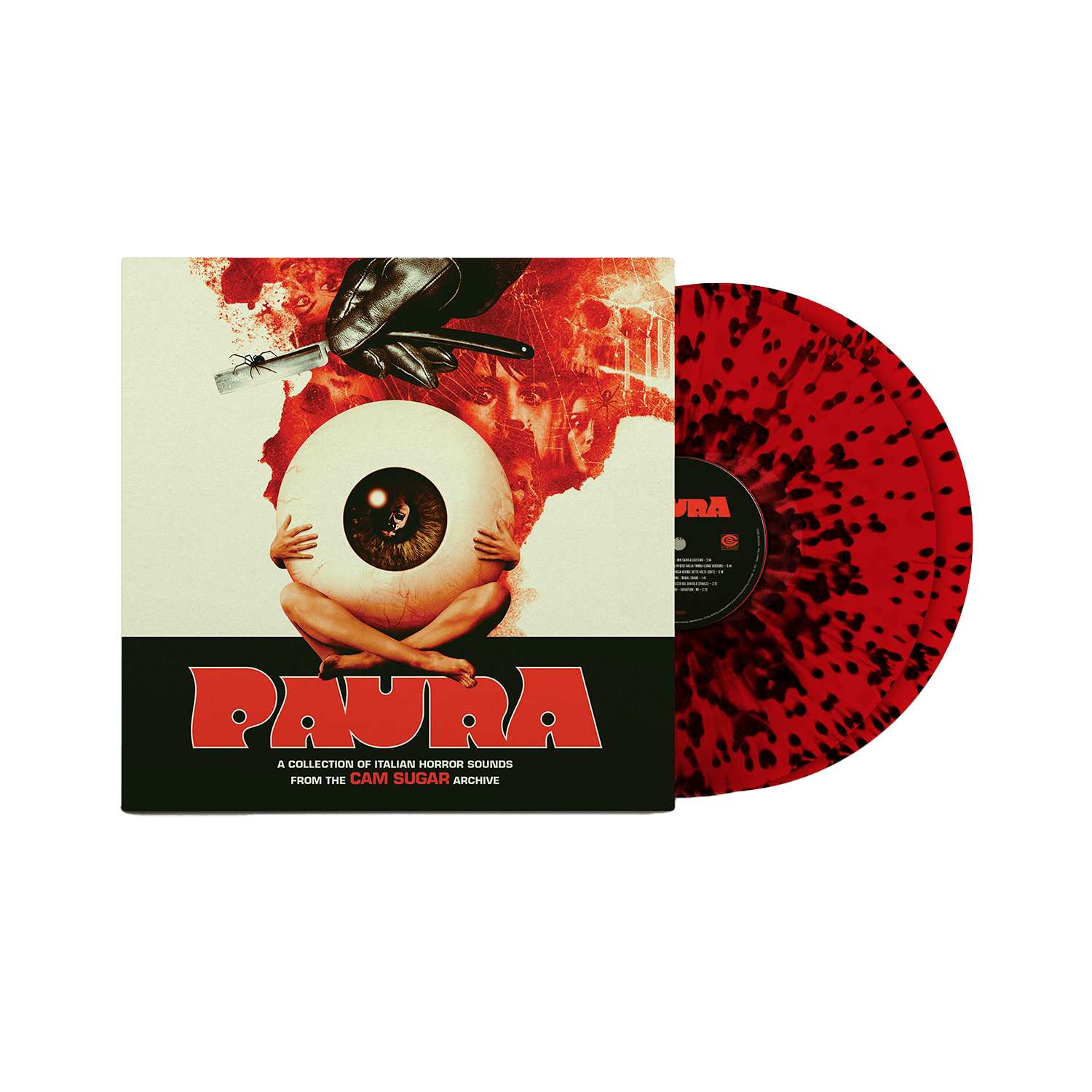 Paura: Limited Red + Black Splatter Vinyl 2LP