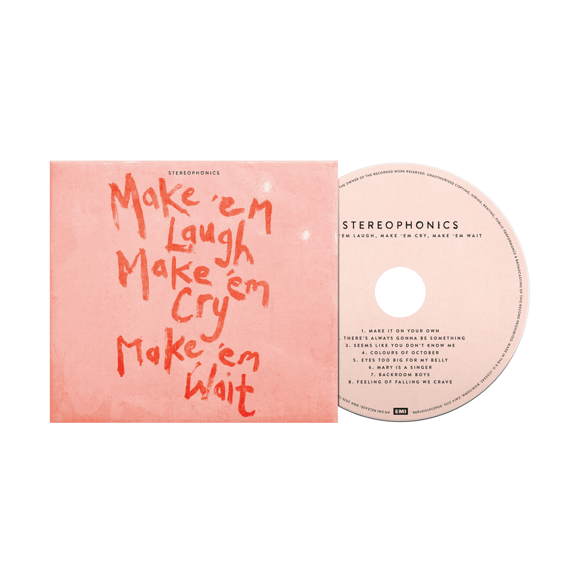 Make ‘em Laugh, Make ‘em Cry, Make ‘em Wait - Standard CD