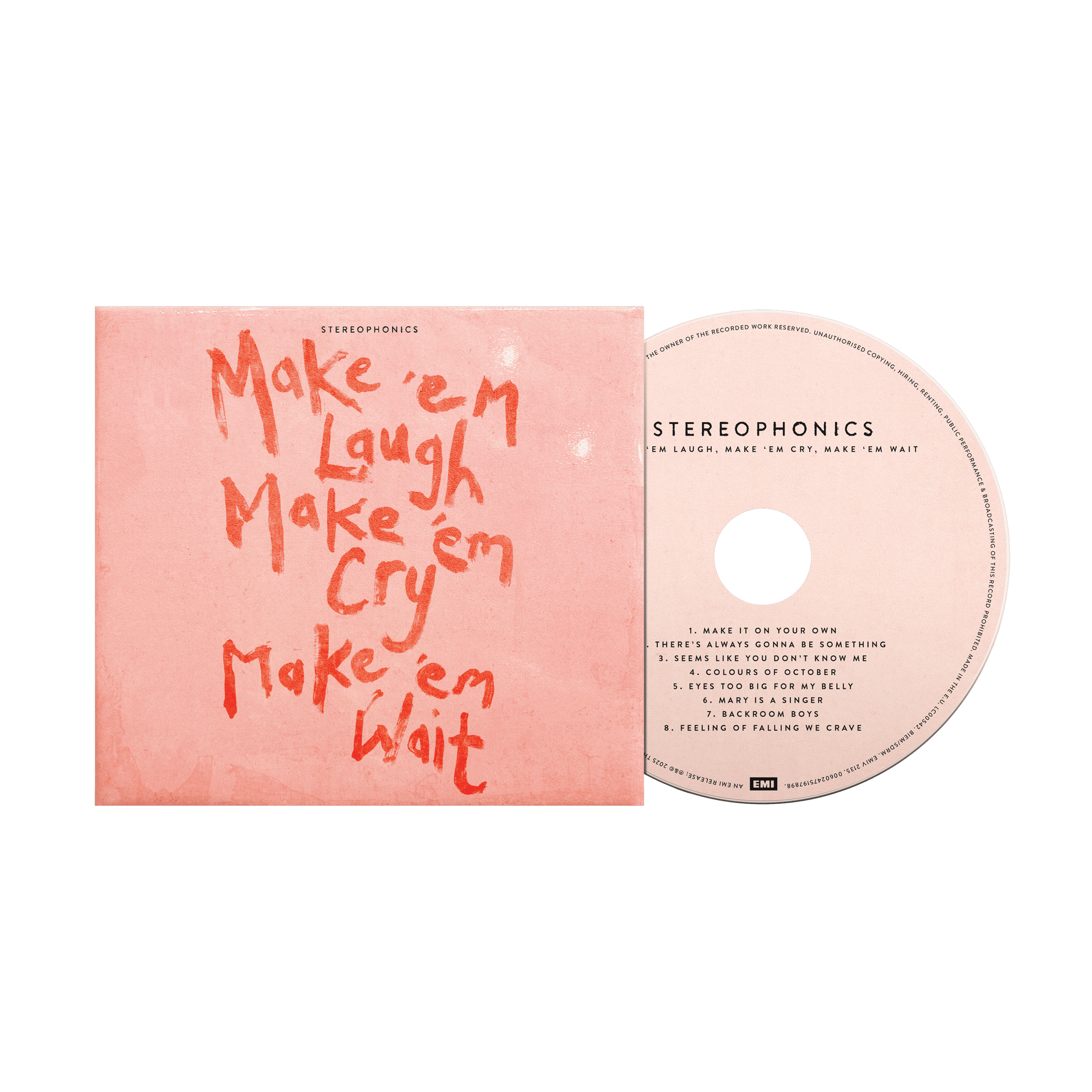 Make ‘em Laugh, Make ‘em Cry, Make ‘em Wait - Standard CD