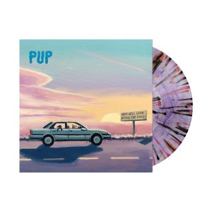 Who Will Look After The Dogs?: Purple Smoke with Black, Orange & Pink Splatter Vinyl LP