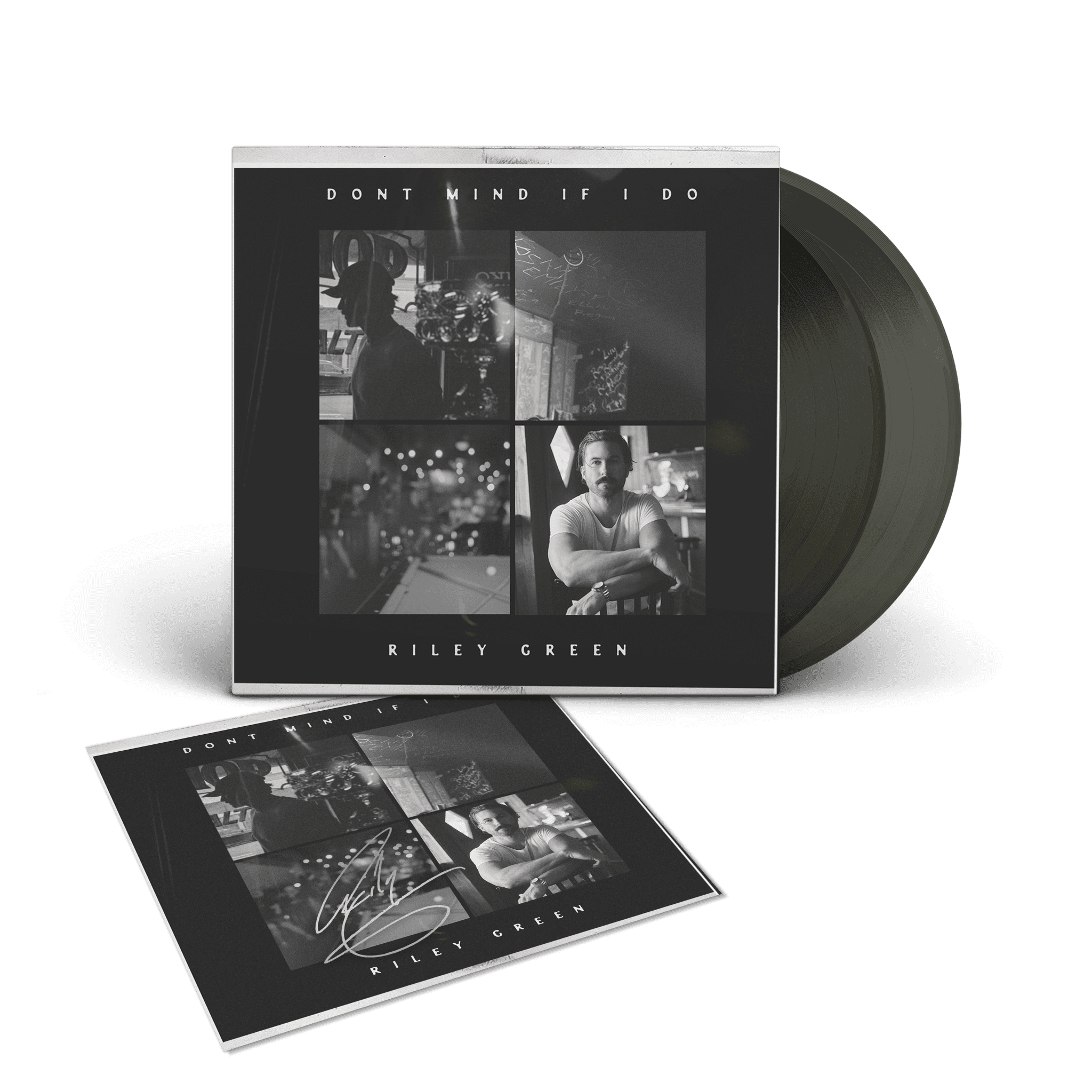Don't Mind If I Do: Signed Exclusive Black Ice Vinyl