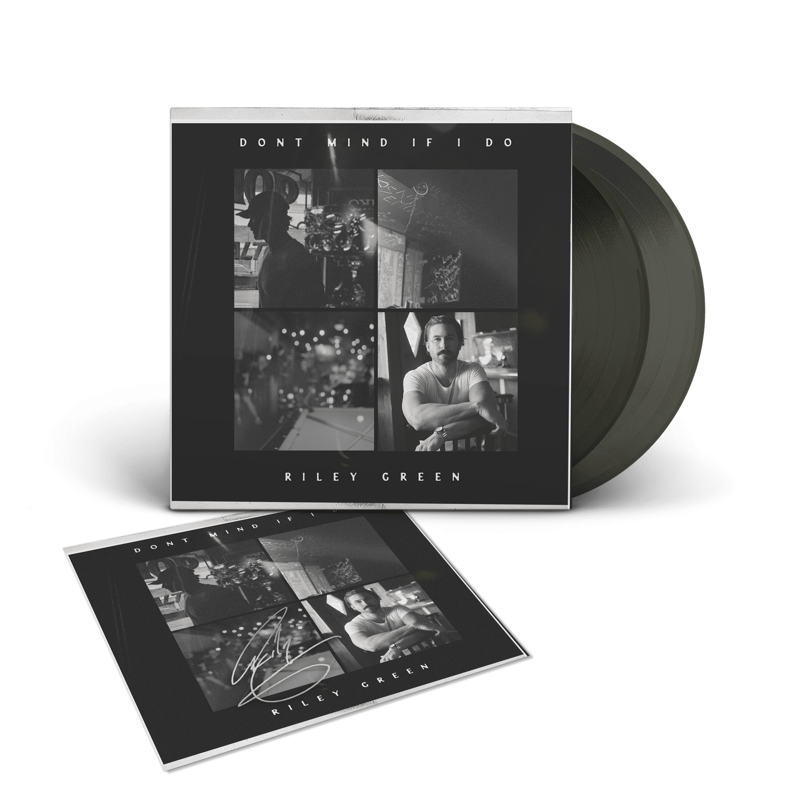Don't Mind If I Do: Signed Exclusive Black Ice Vinyl