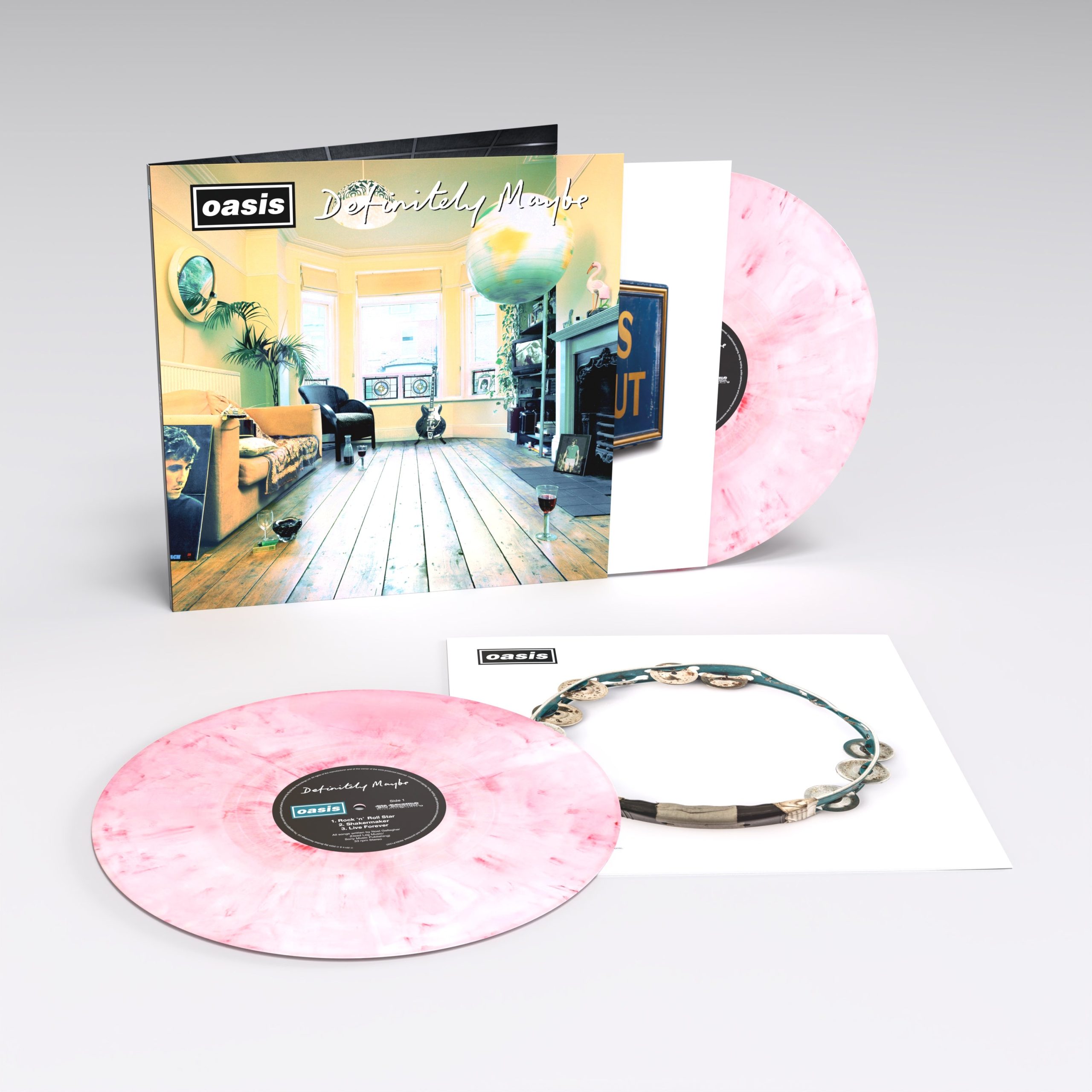 Definitely Maybe (30th Anniversary): Limited Strawberries and Cream Vinyl 2LP