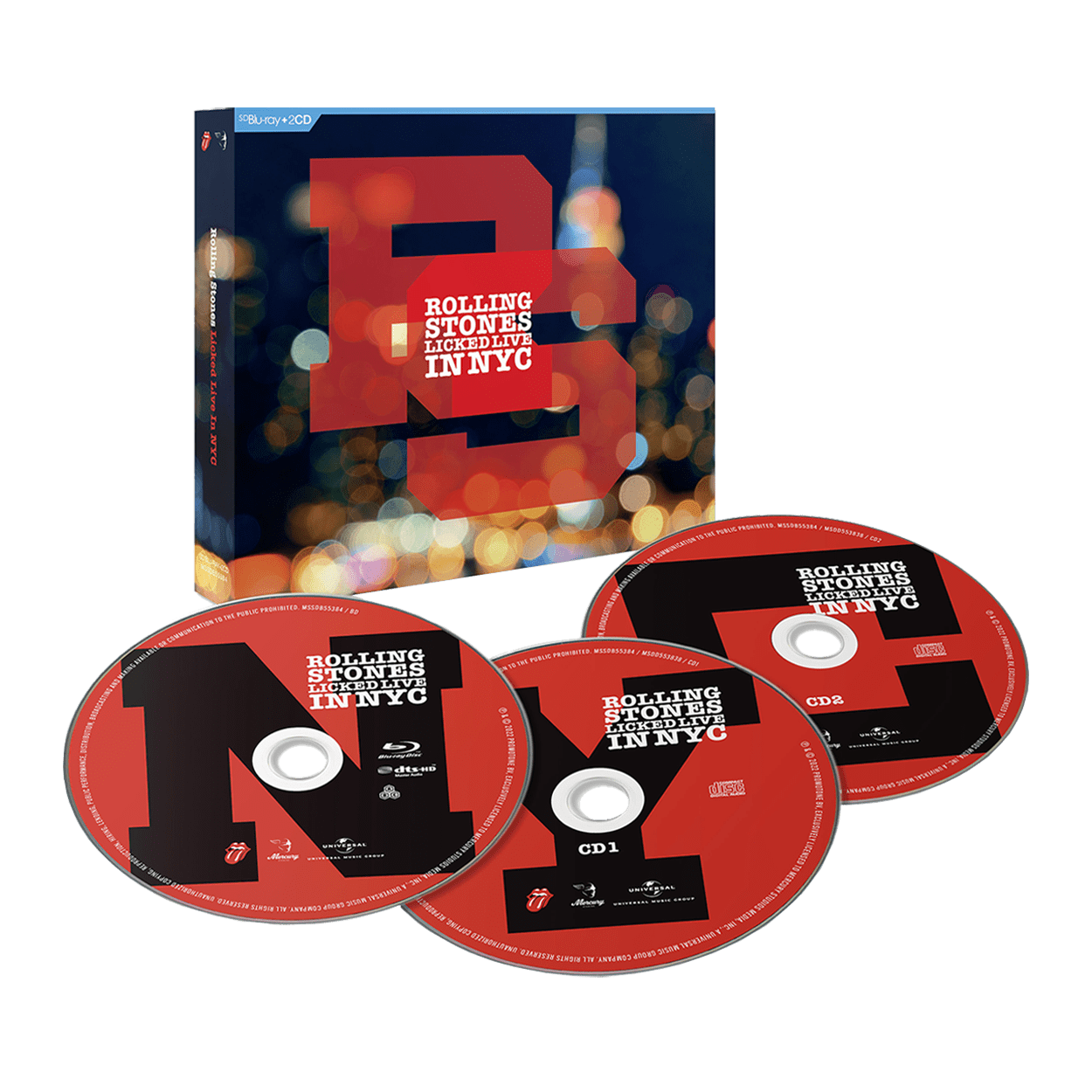 Licked Live In NYC: SD Blu-Ray + 2CD