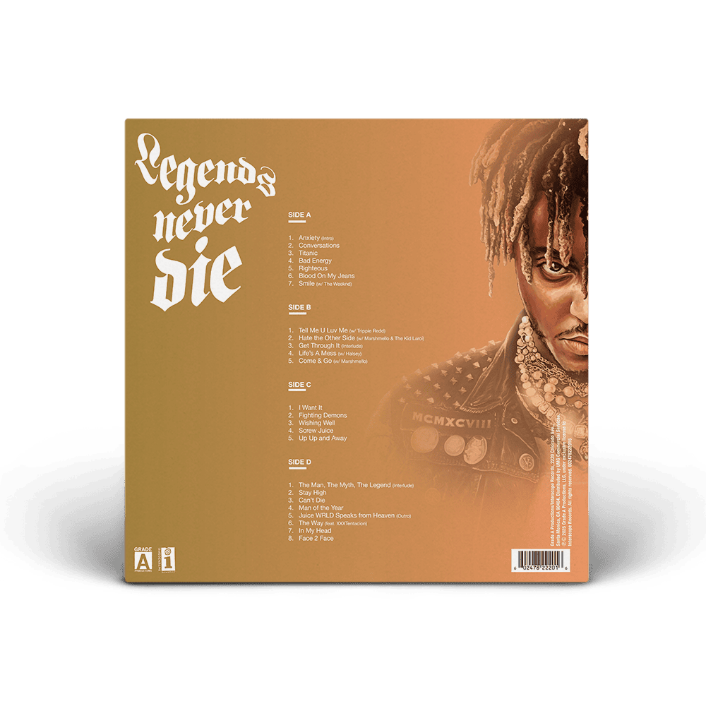 Legends Never Die (5 Year Anniversary Edition) Zoetrope Vinyl D2C Exclusive - Image 3