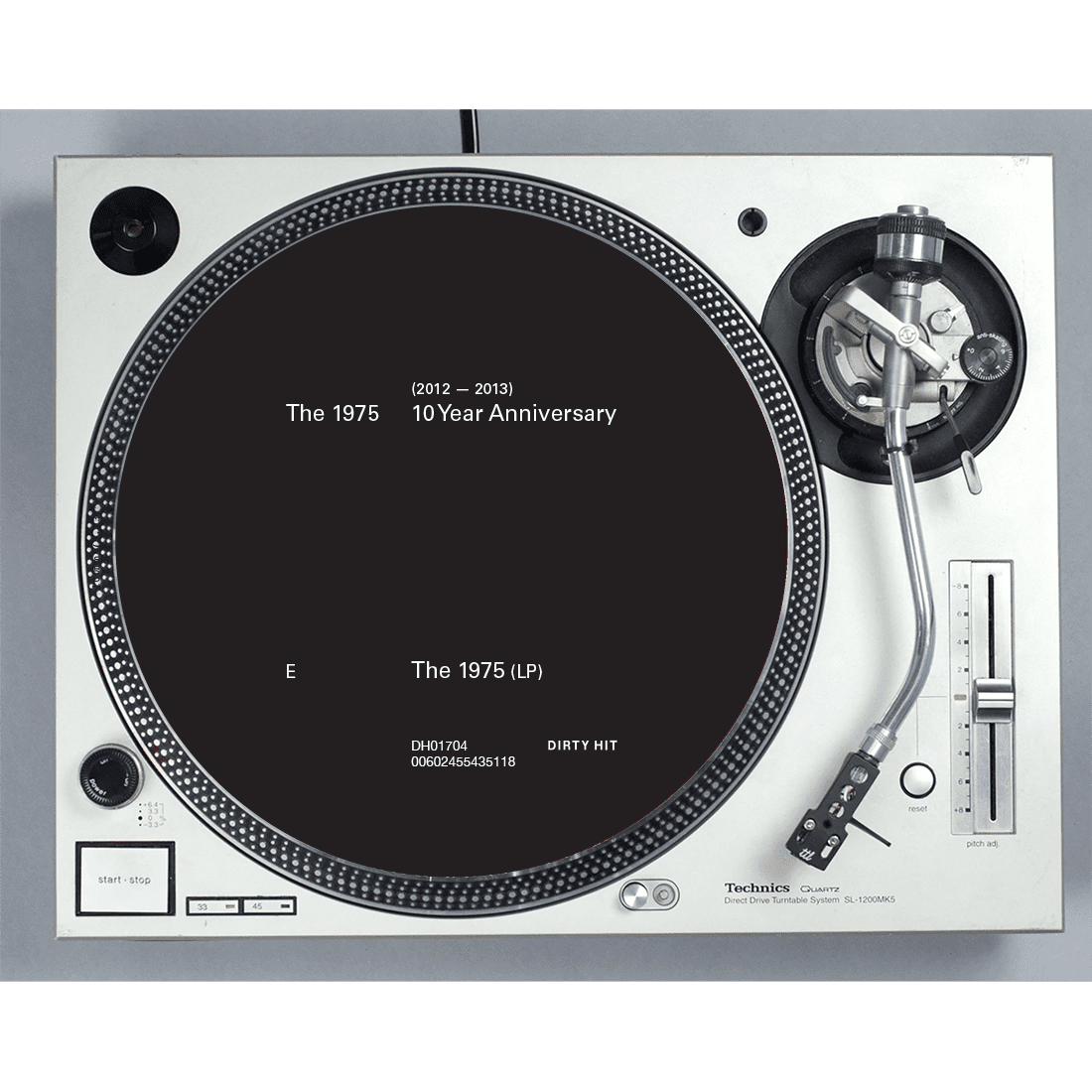 The 1975 (10th Anniversary Edition): Limited White Vinyl 2LP + 10YR Slipmat Bundle - Image 2