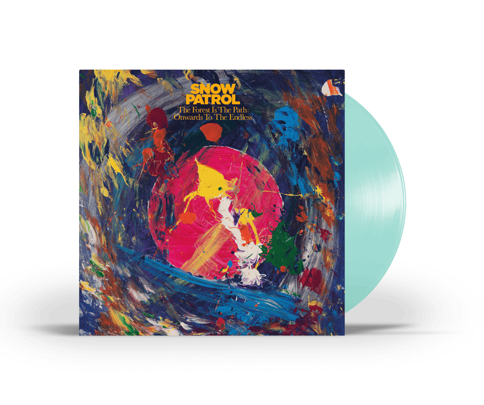 The Forest Is The Path: Onwards To The Endless 12" EP - Coke Bottle Clear Vinyl