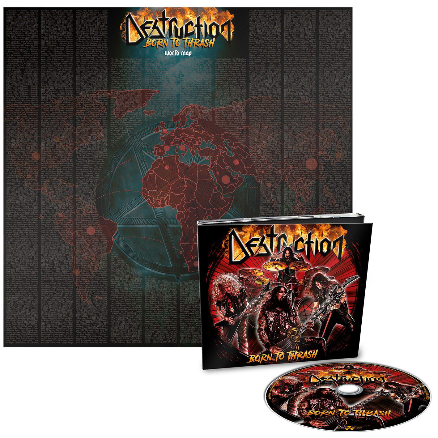 Born To Thrash (Live In Germany): Limited Edition CD