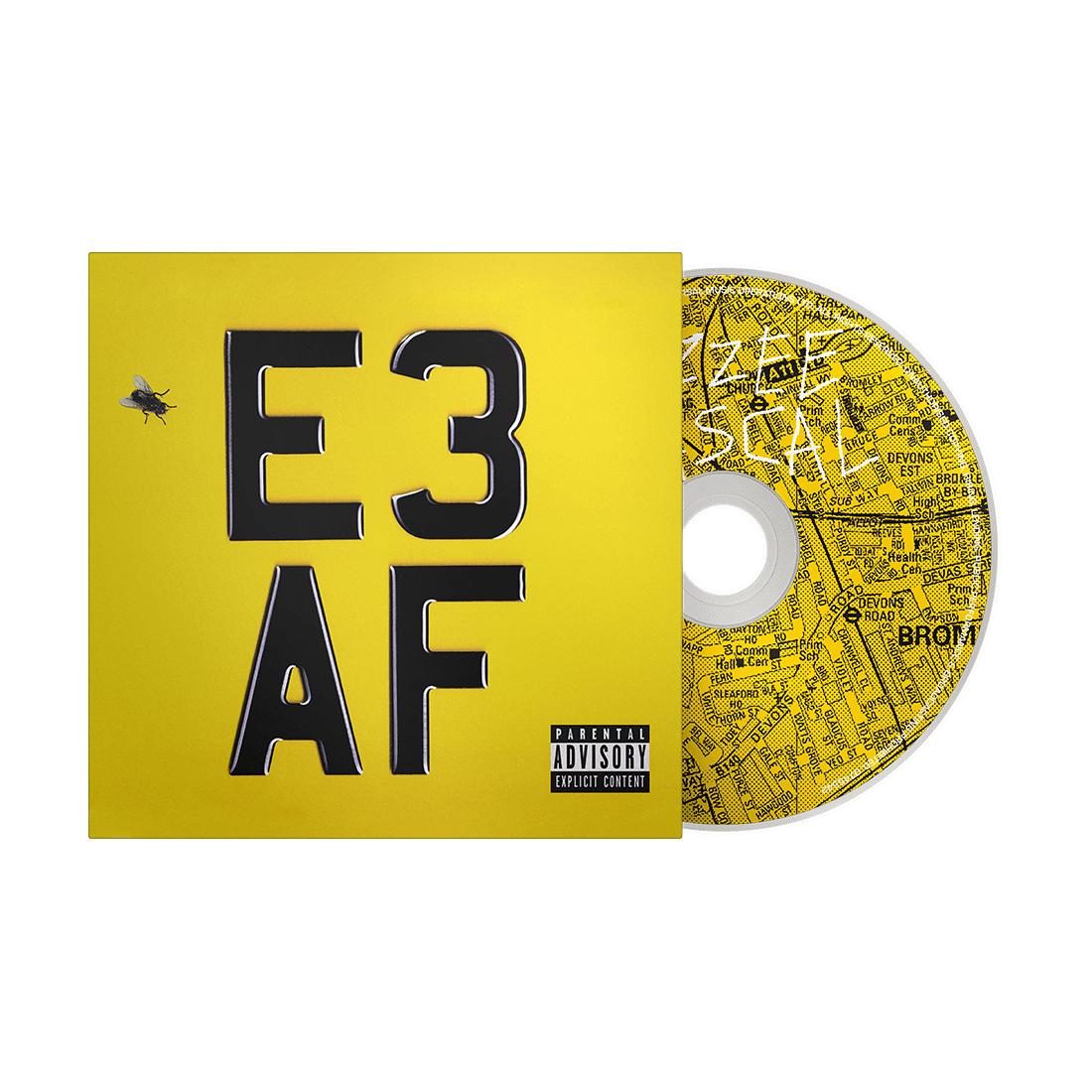 E3 AF: CD