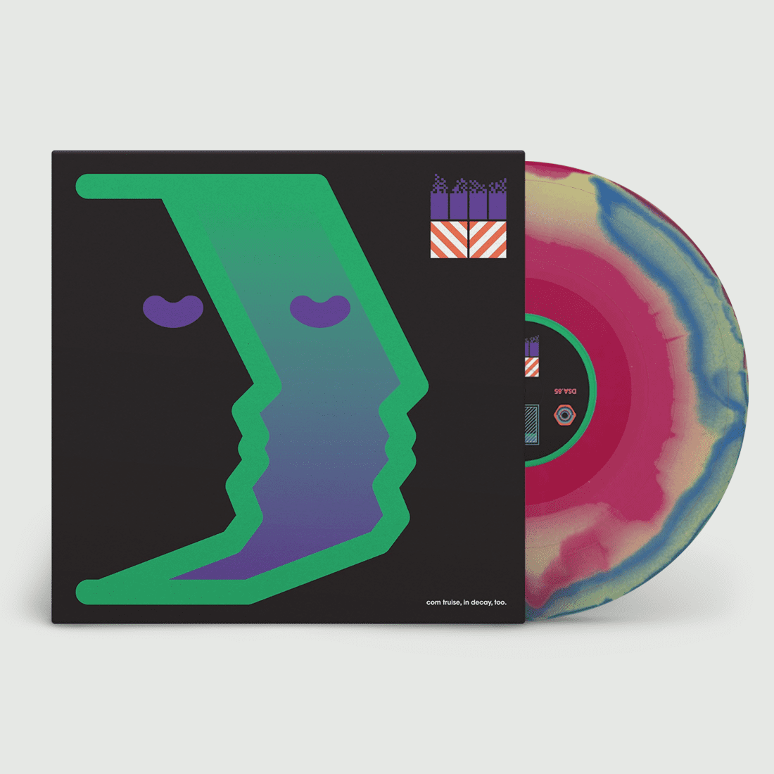 In Decay, Too: Limited Edition Synthetic Storm [Red, Blue + Yellow Marble] Vinyl LP