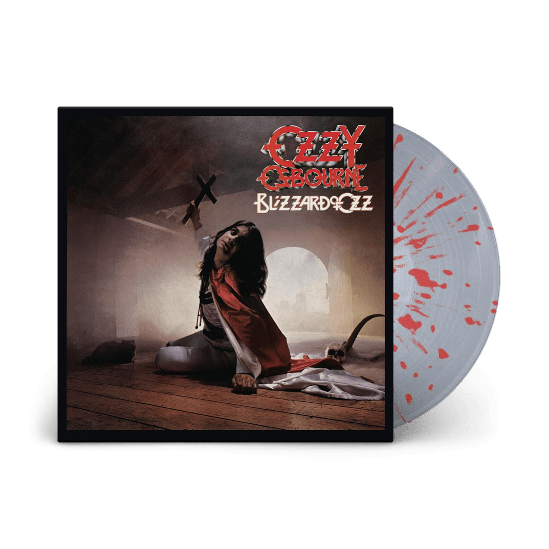 Blizzard of Oz: Limited Edition Silver + Red Swirl Vinyl LP